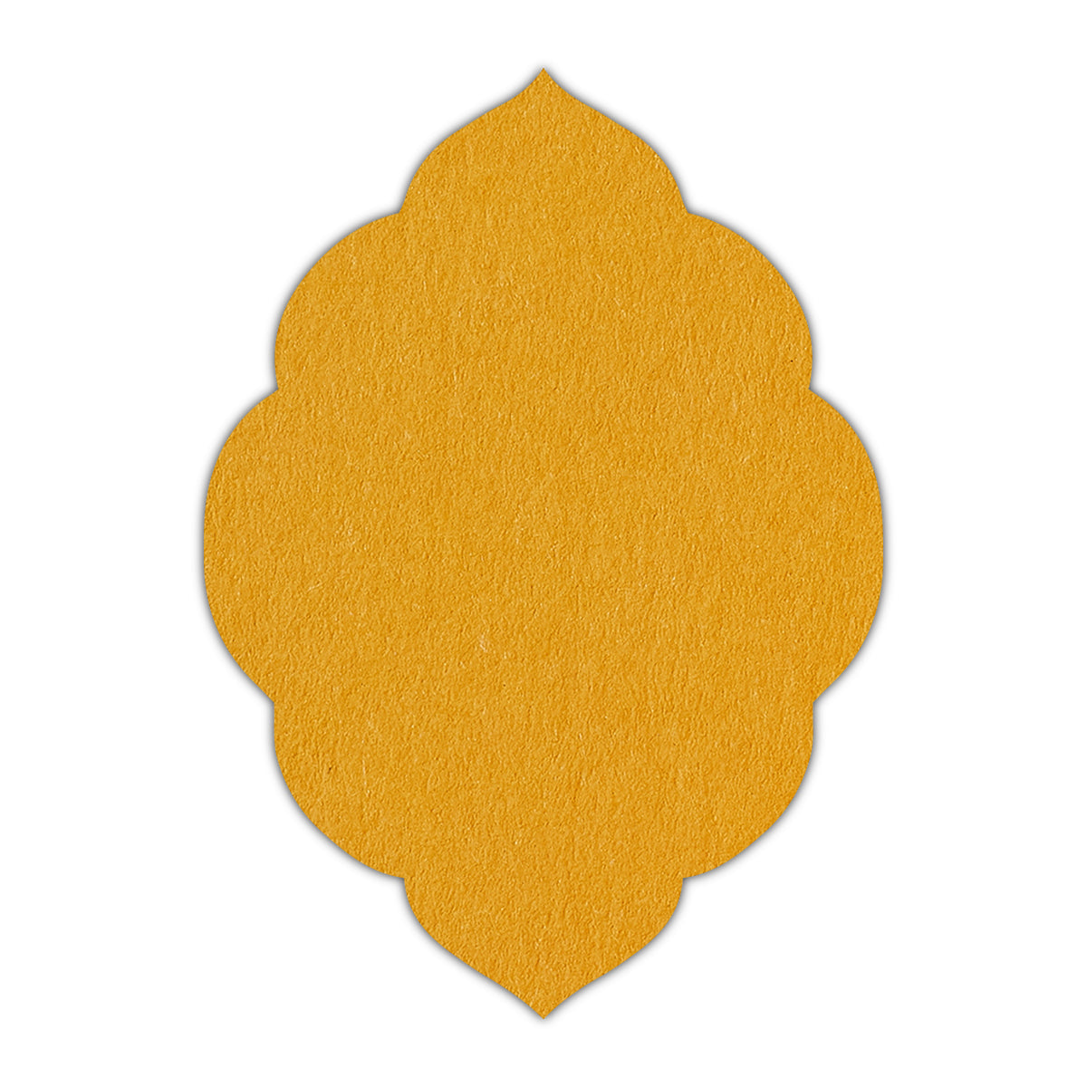 CMYK Print on Citrine Cardstock | Shape P32 | 3" x 5"