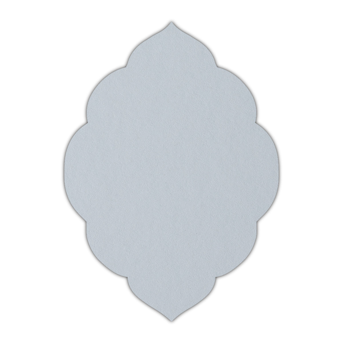 CMYK Print on Cool Blue Cardstock | Shape P32 | 3.5" x 5"