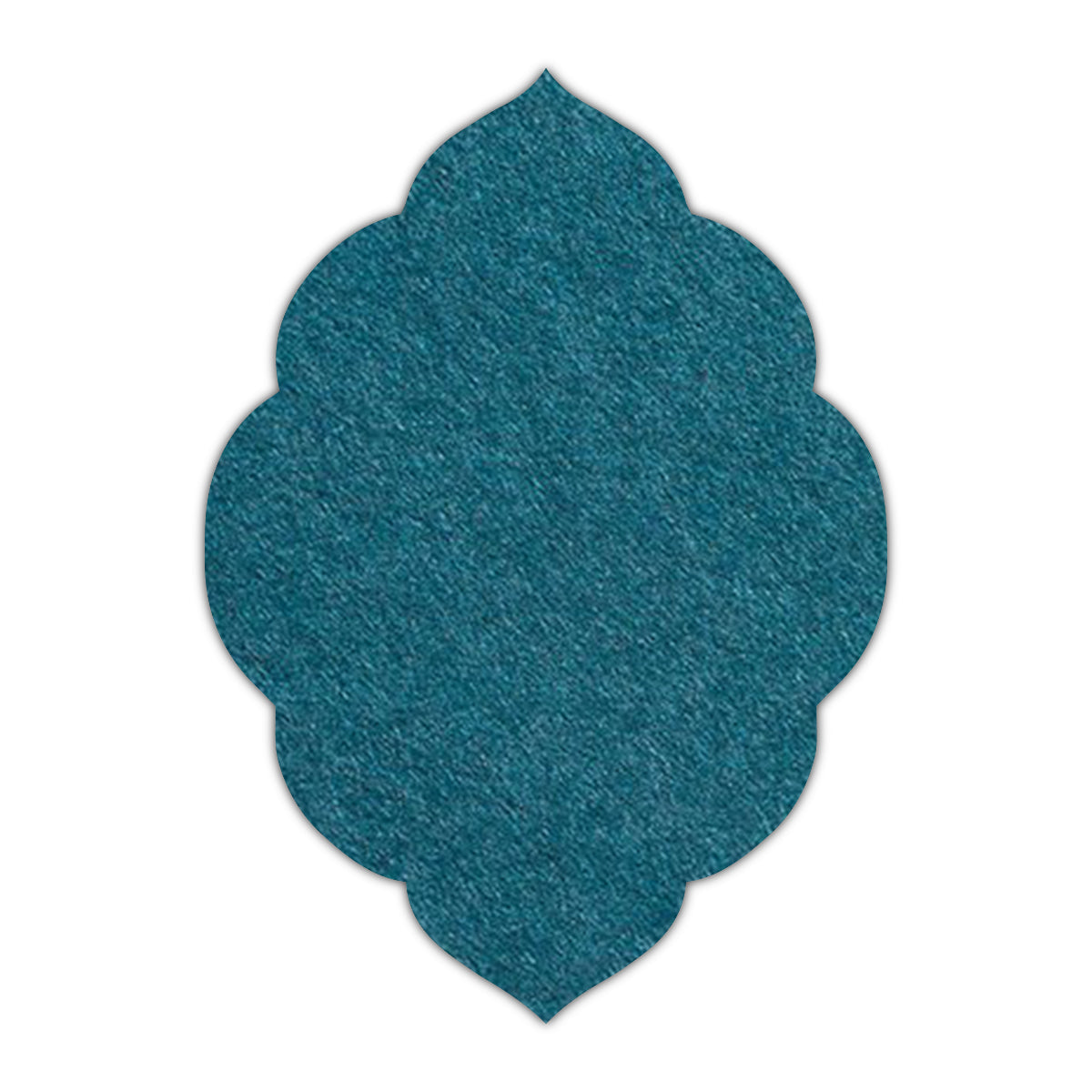 CMYK Print on Dark Teal Blue Cardstock | Shape P32 | 11" x 17"