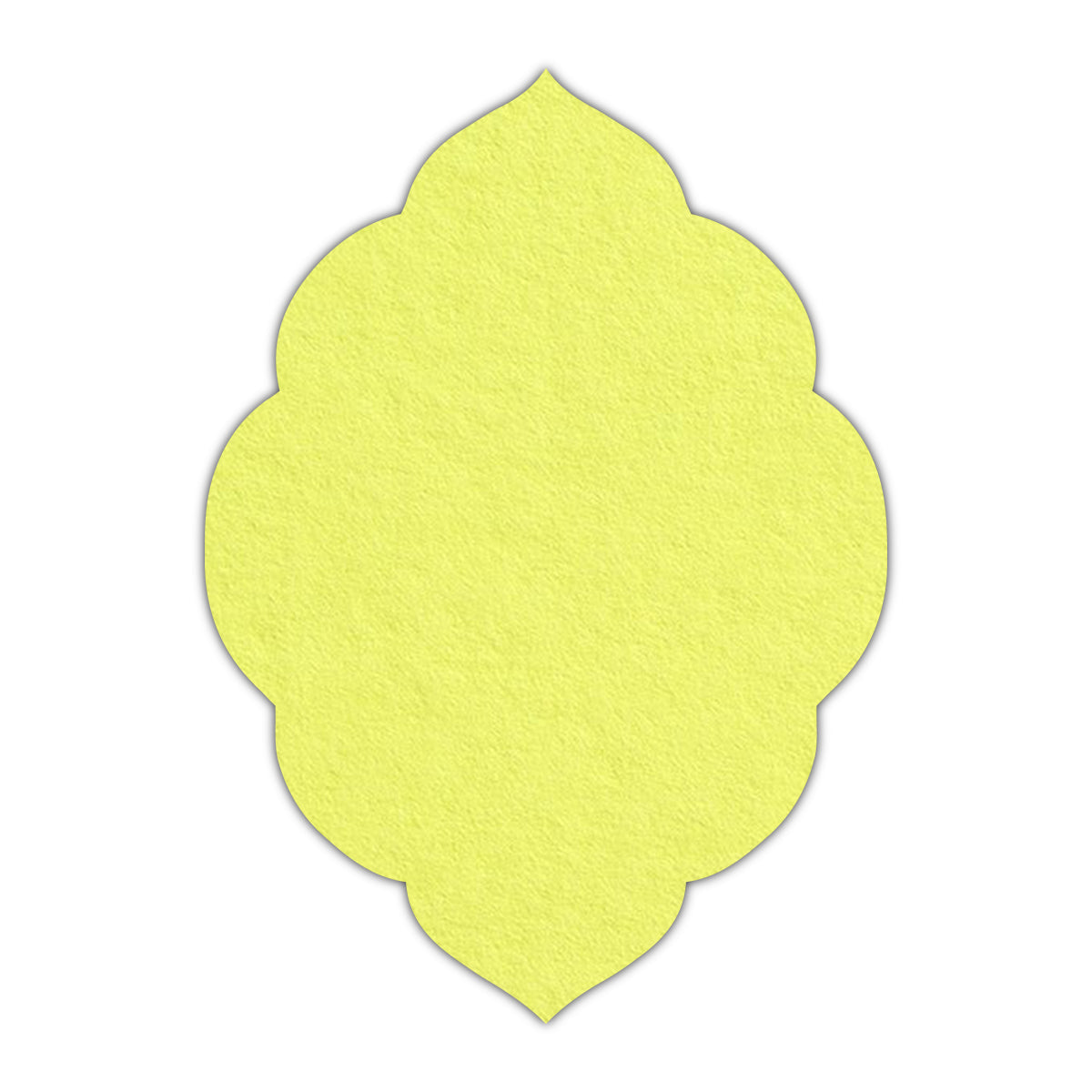 CMYK Print on Key Lime Cardstock | Shape P32 | 8.5" x 11"