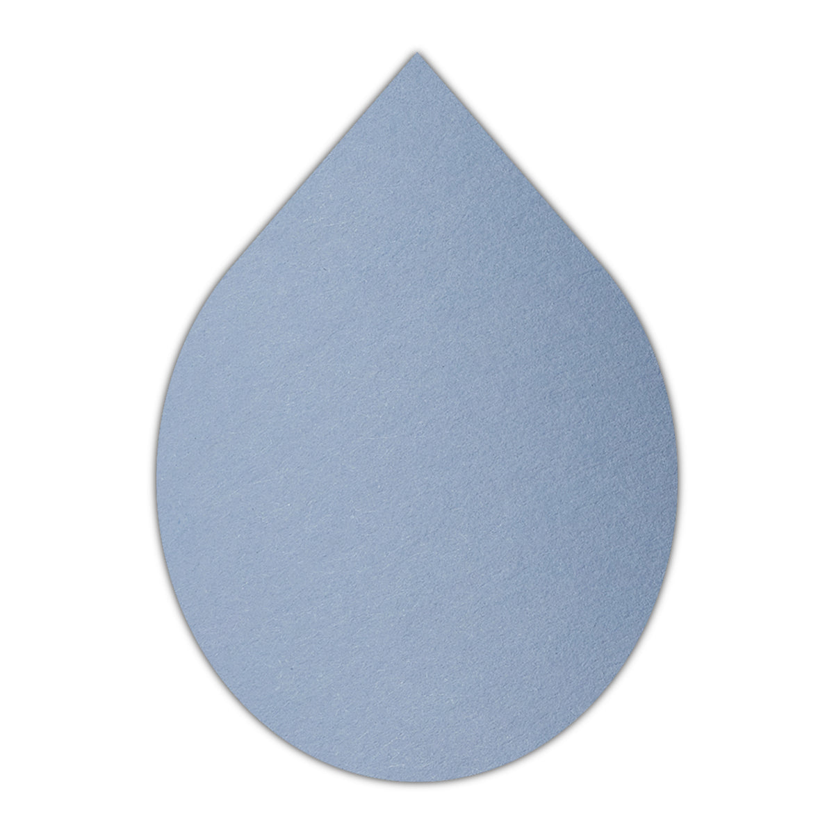 CMYK Print on Azure Blue Cardstock | Shape P33 | 2" x 3.5"