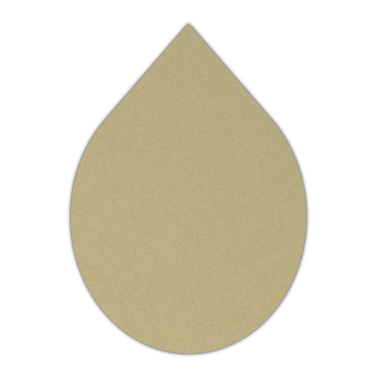 CMYK Print on Shimmer Champagne Cardstock | Shape P33 | 8.5" x 11"