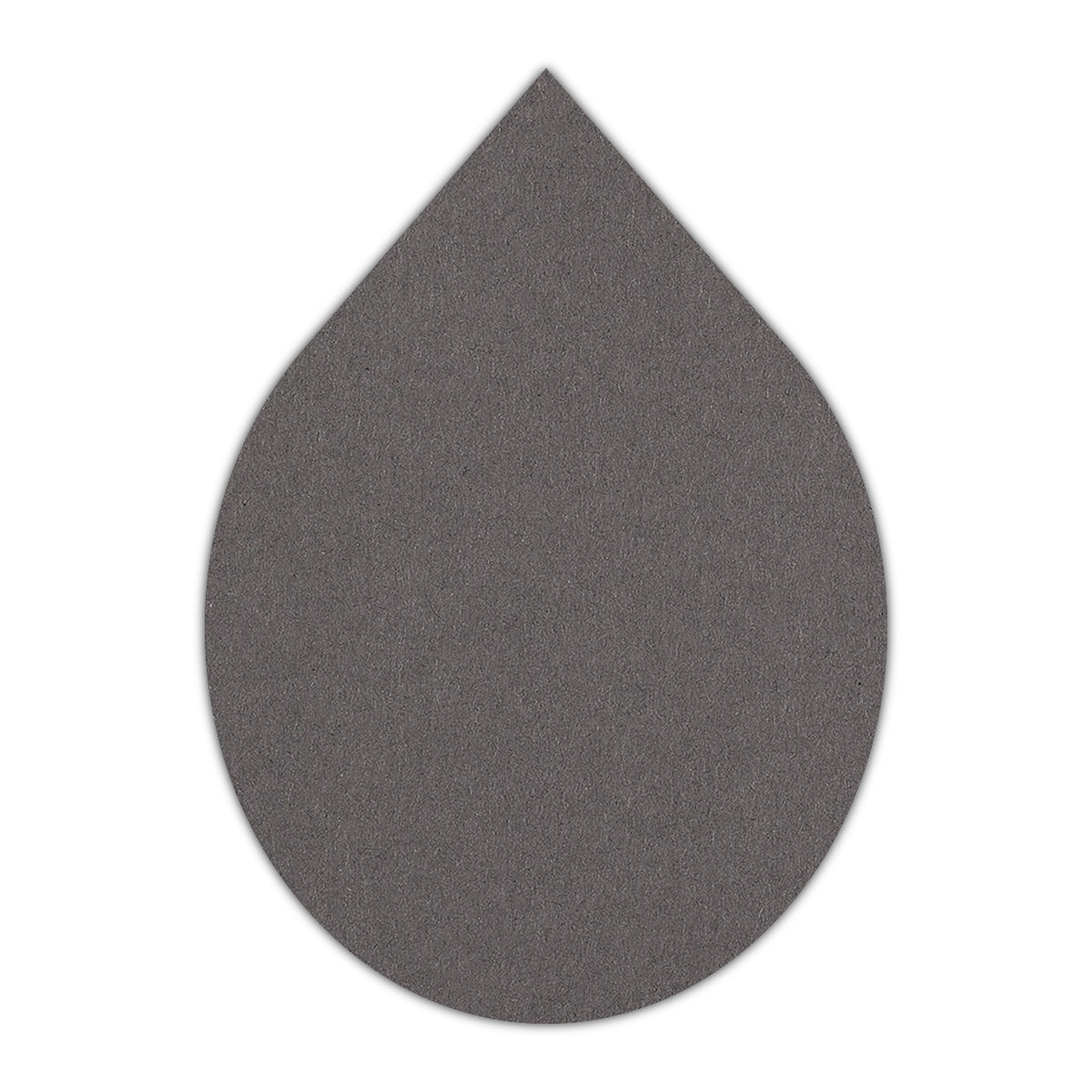 CMYK Print on Dark Grey Cardstock | Shape P33 | 2" x 3"
