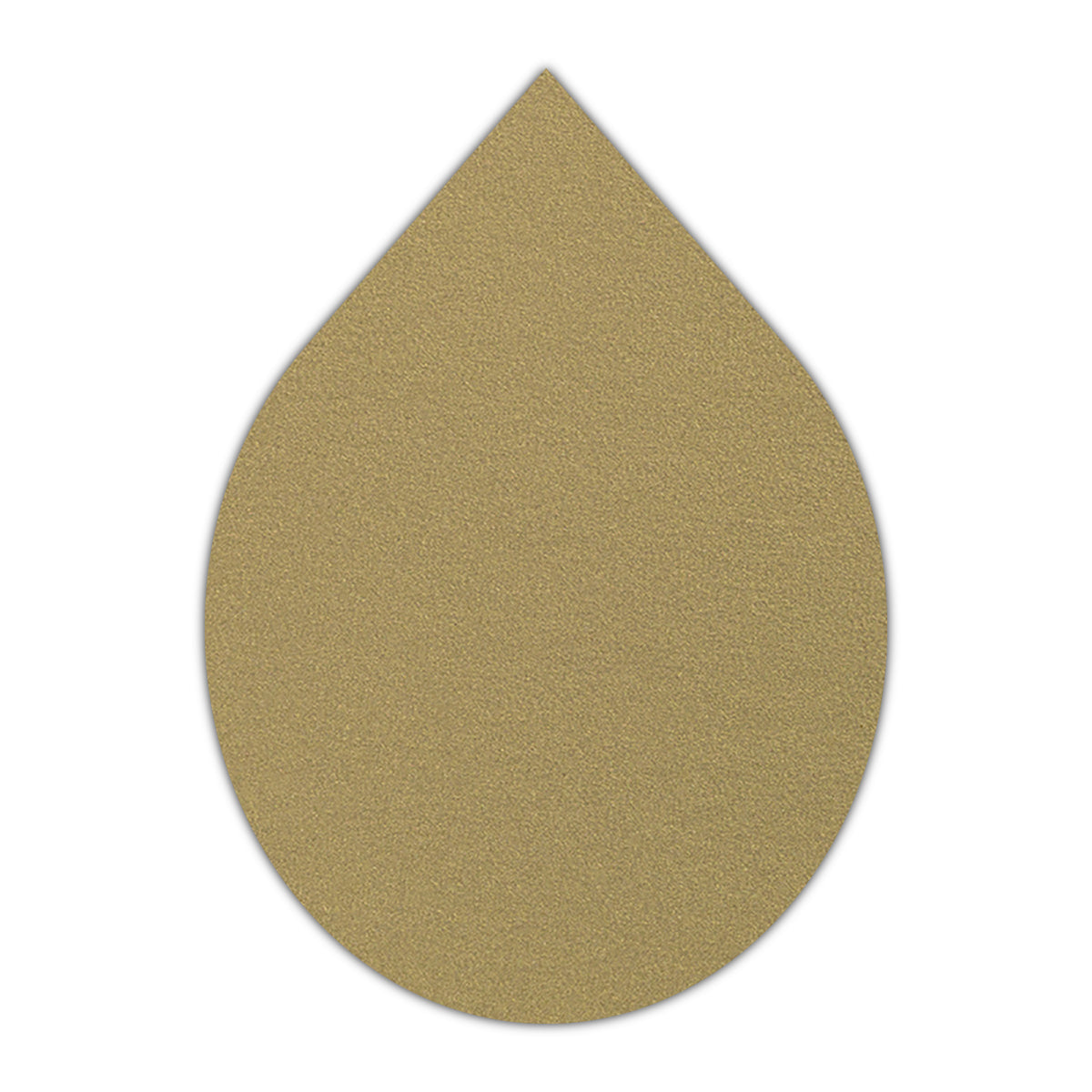 CMYK Print on Shimmer Gold Leaf Cardstock | Shape P33 | 4.25" x 5.5"