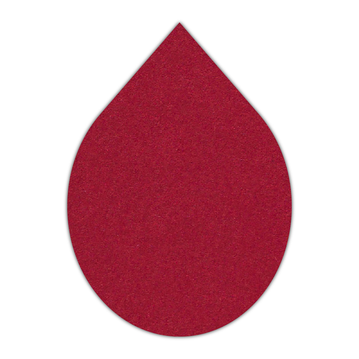 CMYK Print on Guardsman Red Cardstock | Shape P33 | 6" x 9"