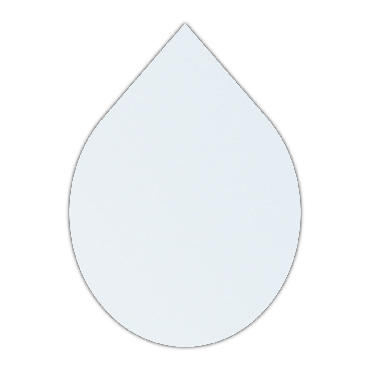 CMYK Print on Shimmer Ice Silver Cardstock | Shape P33 | 8" x 10"