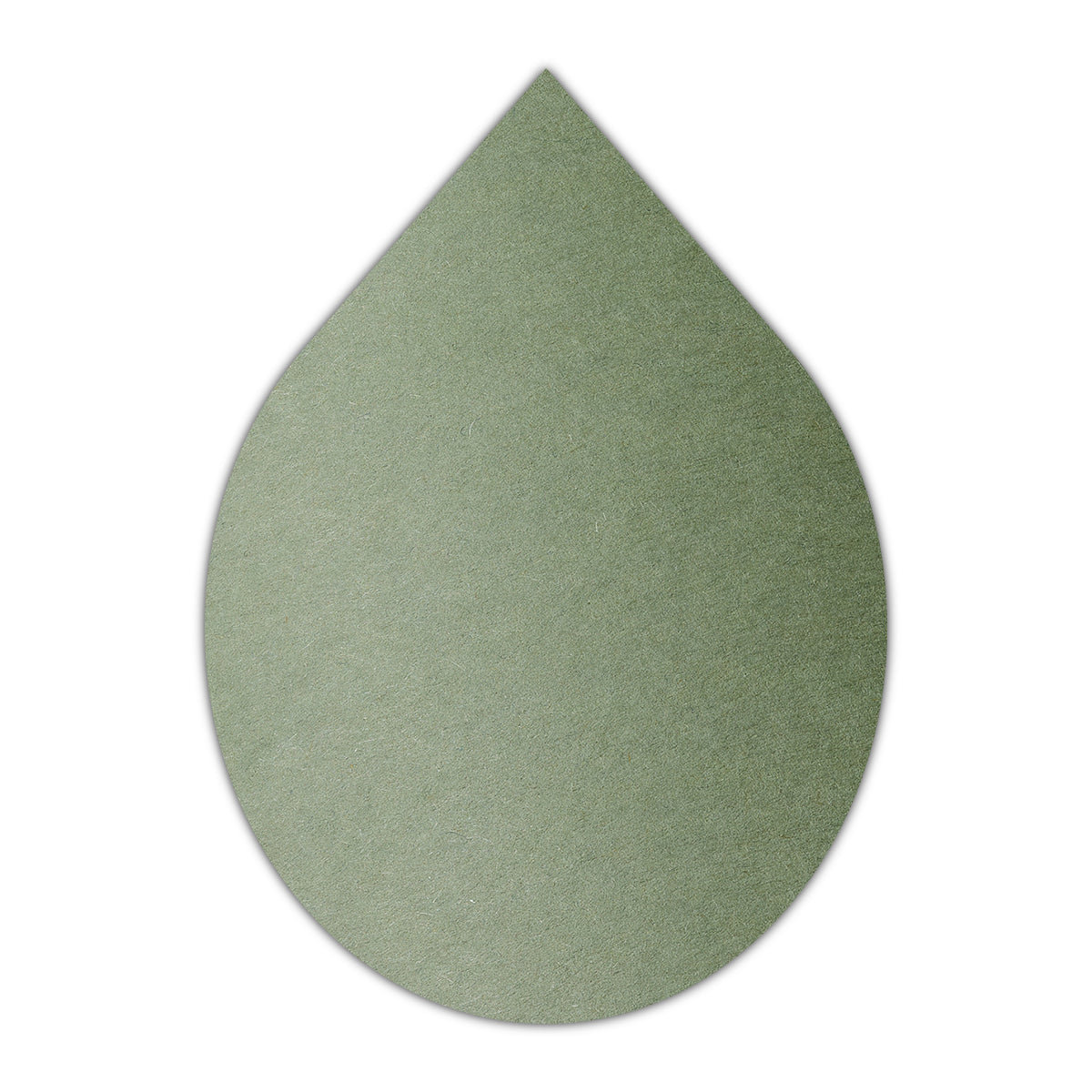 CMYK Print on Mid Green Cardstock | Shape P33 | 5" x 7"