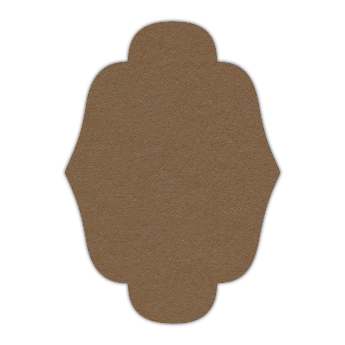 CMYK Print on Blackberry Cardstock | Shape P34 | 11" x 14"