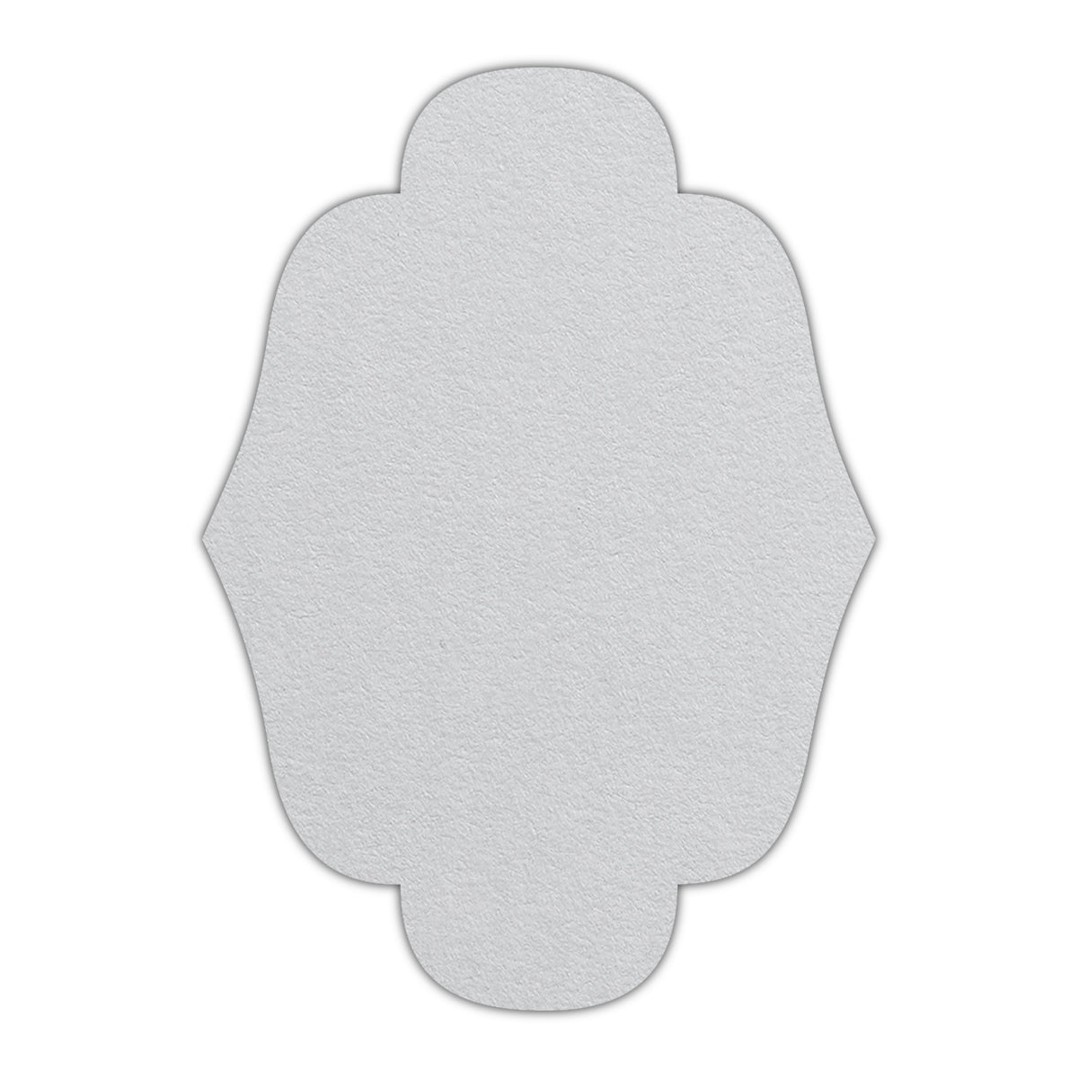 CMYK Print on Bright White Cardstock | Shape P34 | 3" x 5"