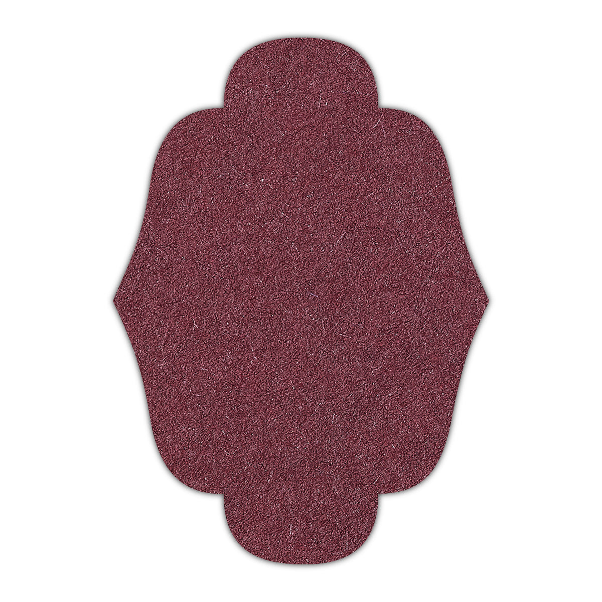 CMYK Print on Claret Cardstock | Shape P34 | 3" x 5"
