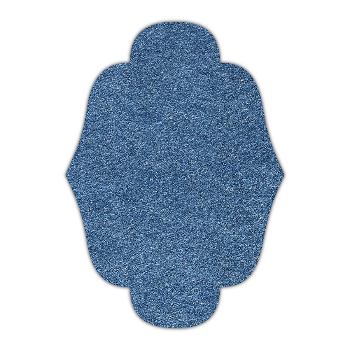 CMYK Print on Cobalt Cardstock | Shape P34 | 8.5" x 11"