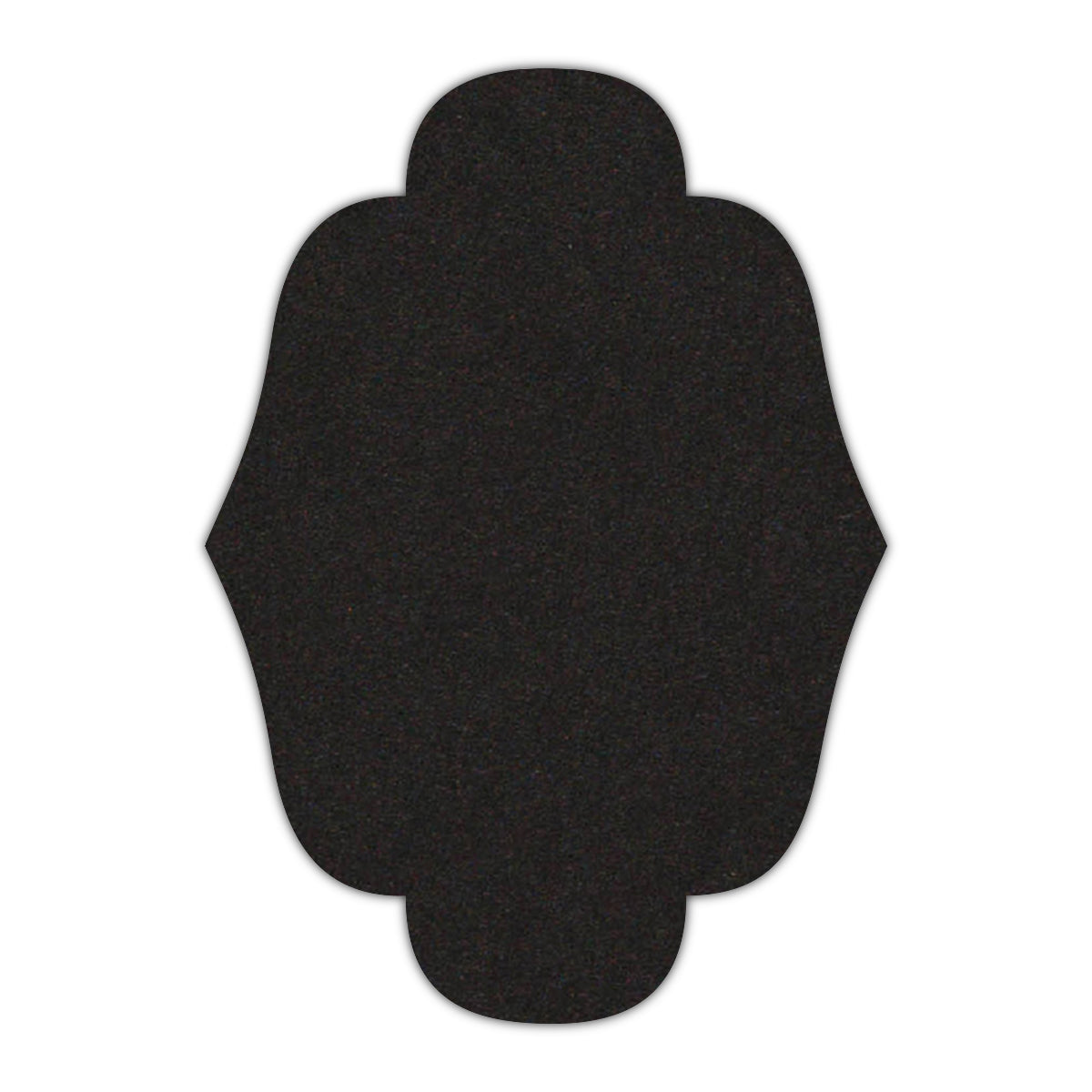CMYK Print on Deep Black Cardstock | Shape P34 | 11" x 14"