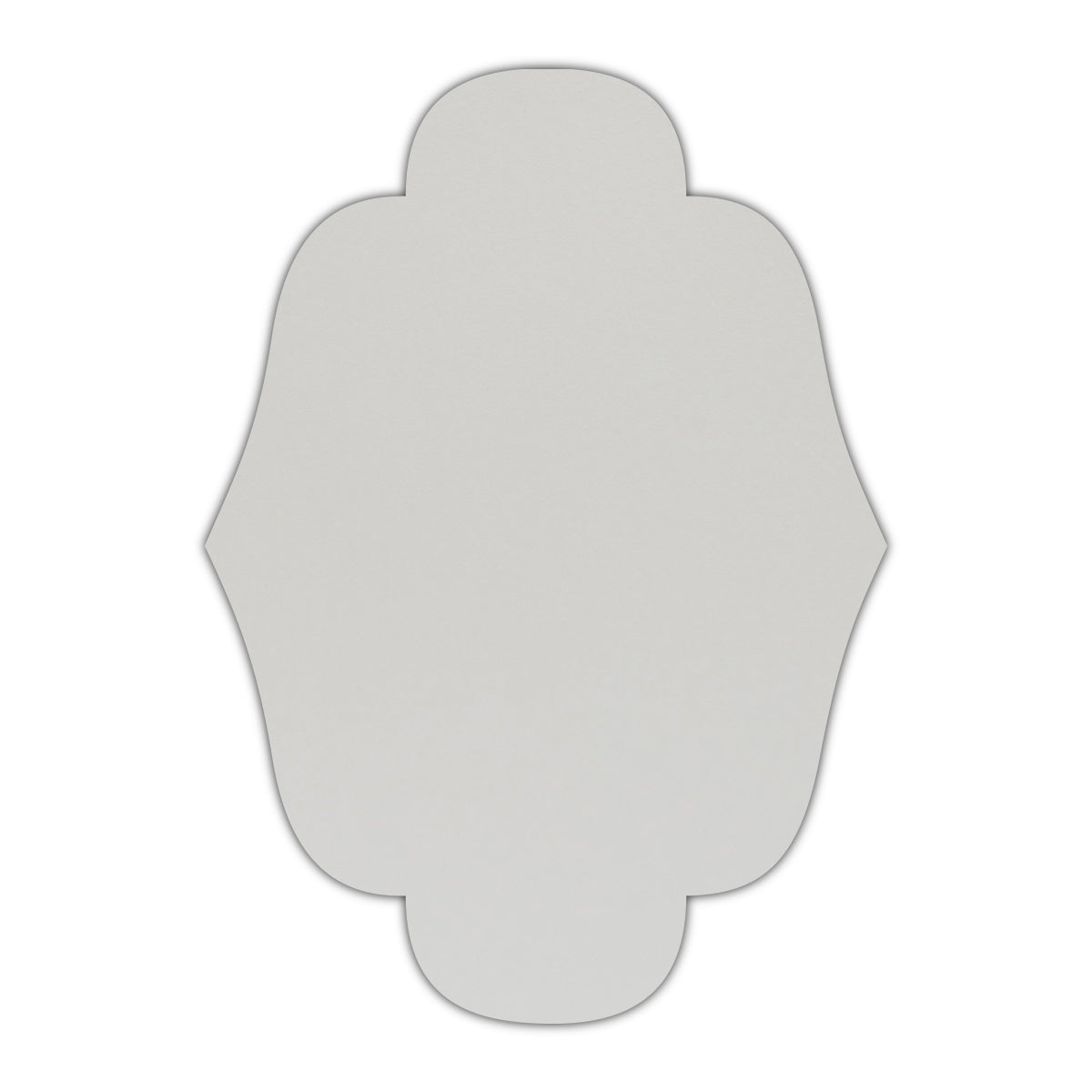 CMYK Print on Shimmer Diamond Cardstock | Shape P34 | 5" x 8"