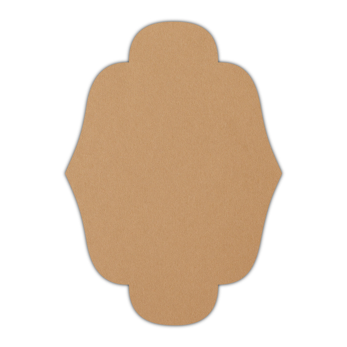 CMYK Print on Harvest Cardstock | Shape P34 | 2" x 3.5"