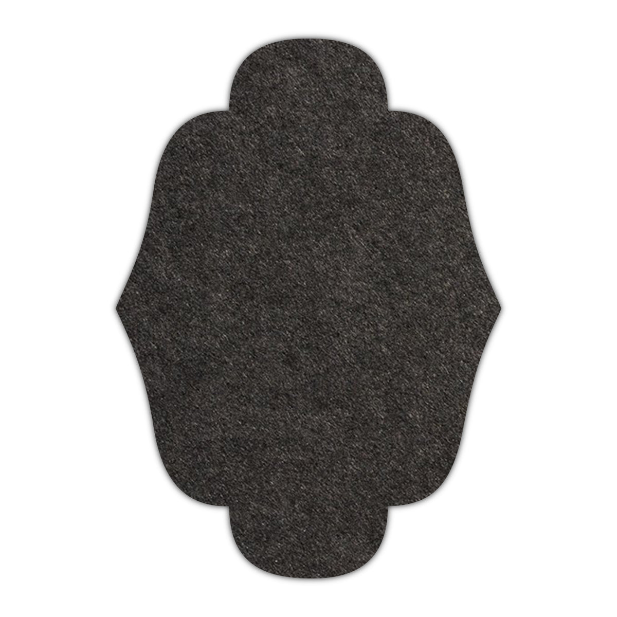 CMYK Print on Licorice Black Cardstock | Shape P34 | 12" x 18"
