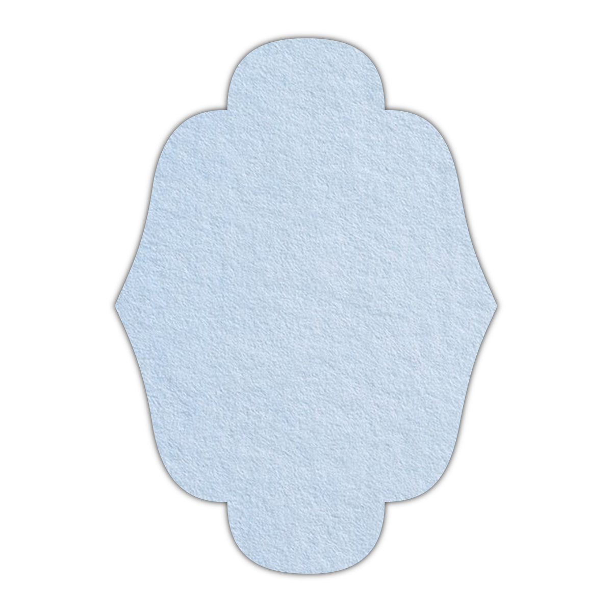 CMYK Print on Light Sky Blue Cardstock | Shape P34 | 5" x 8"