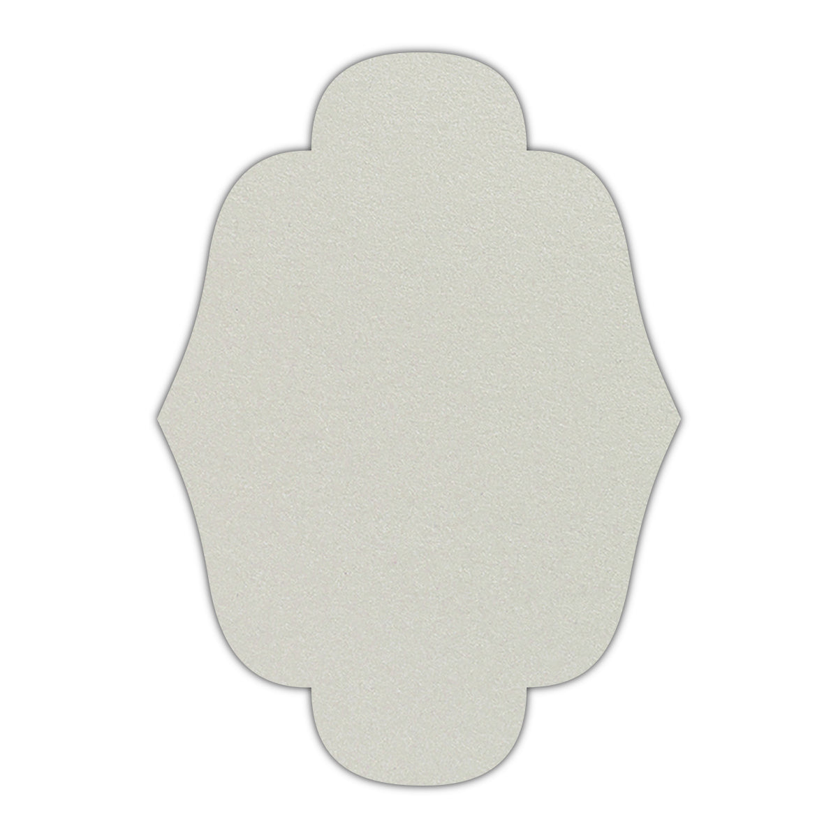 CMYK Print on Shimmer Lustre Cardstock | Shape P34 | 11" x 14"