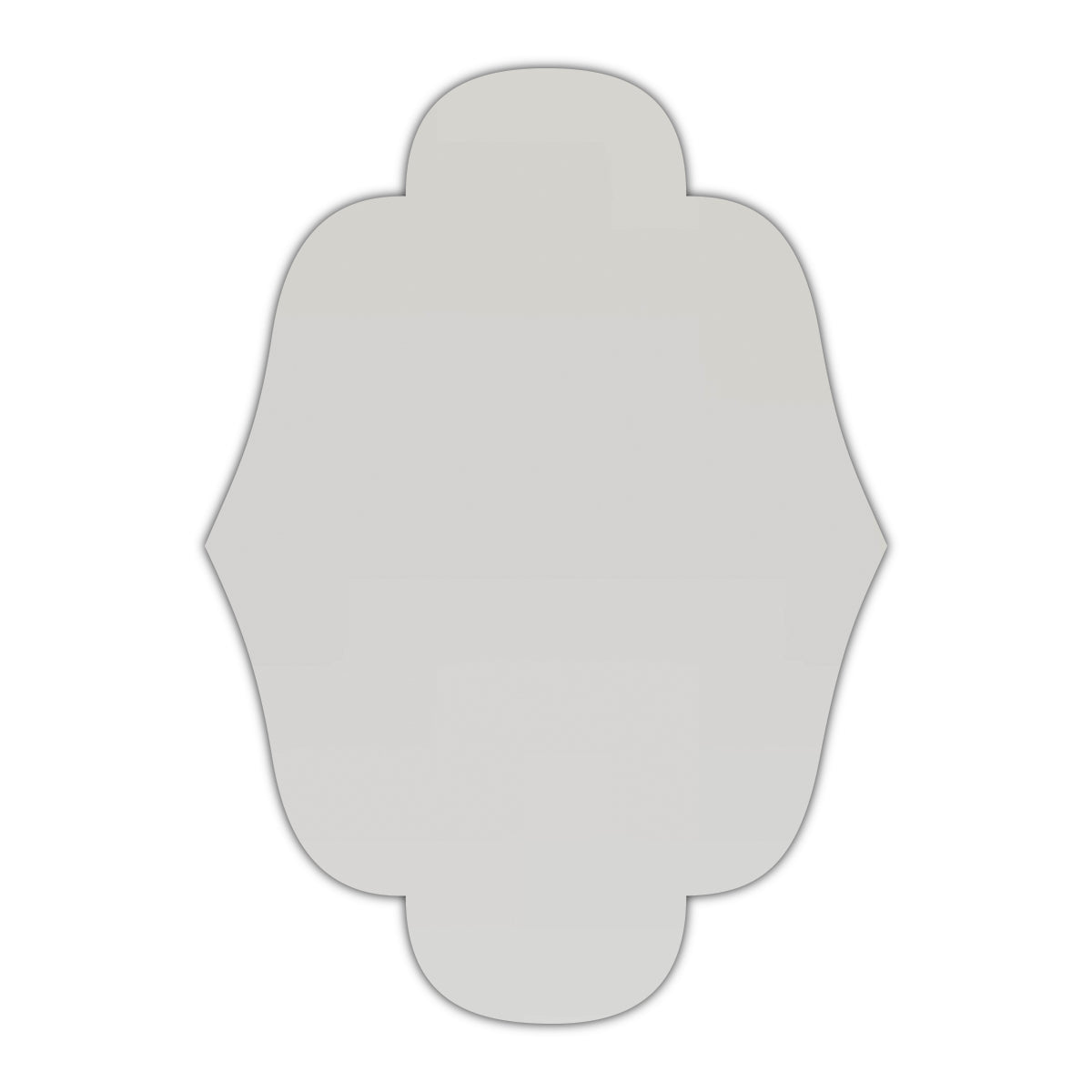 CMYK Print on Shimmer Quartz Cardstock | Shape P34 | 3" x 4"
