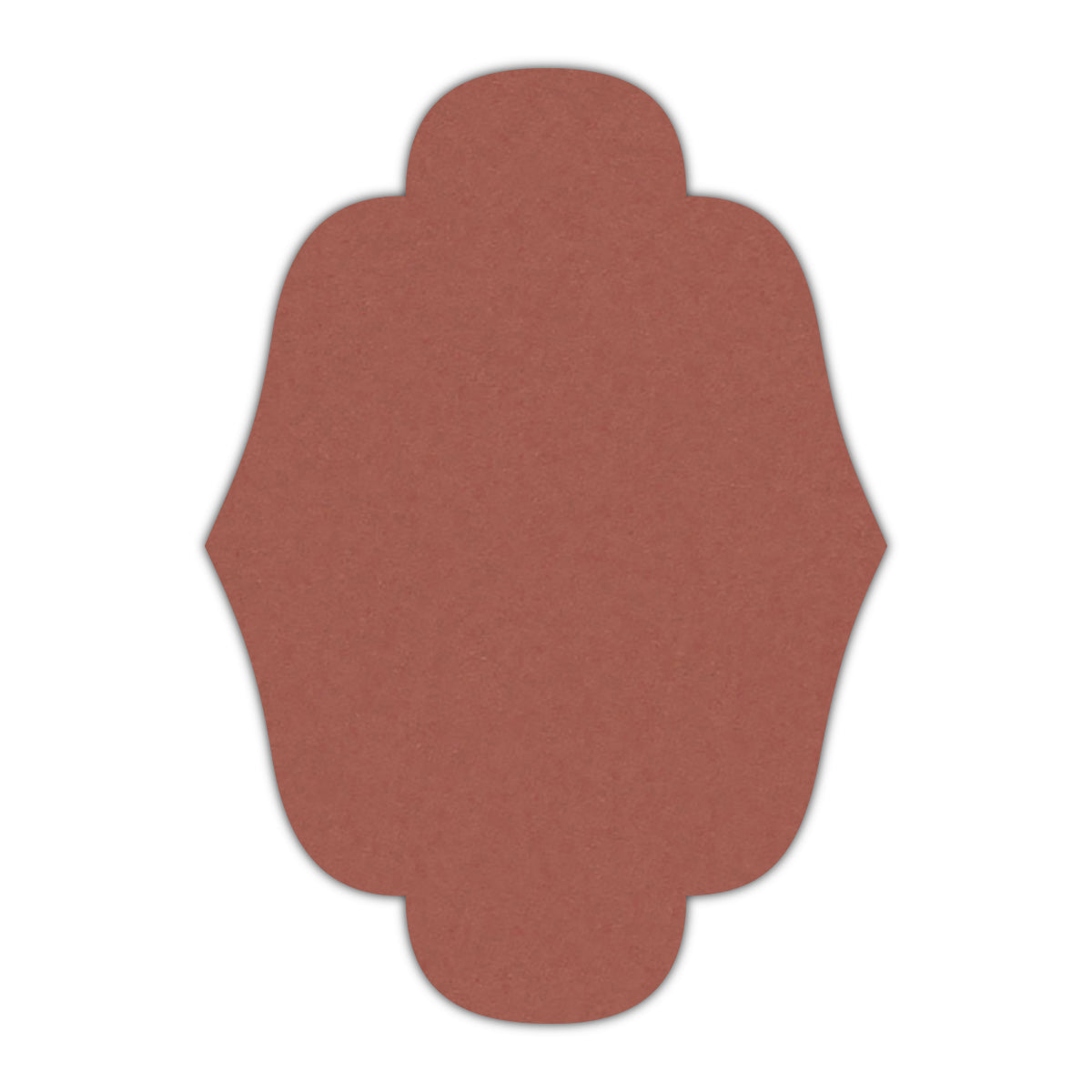 CMYK Print on Rosebud Cardstock | Shape P34 | 5" x 8"