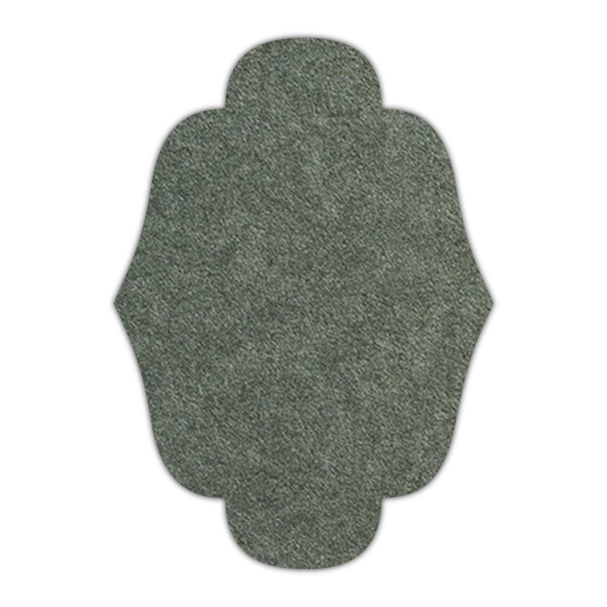 CMYK Print on Seedling Green Cardstock | Shape P34 | 3" x 4"