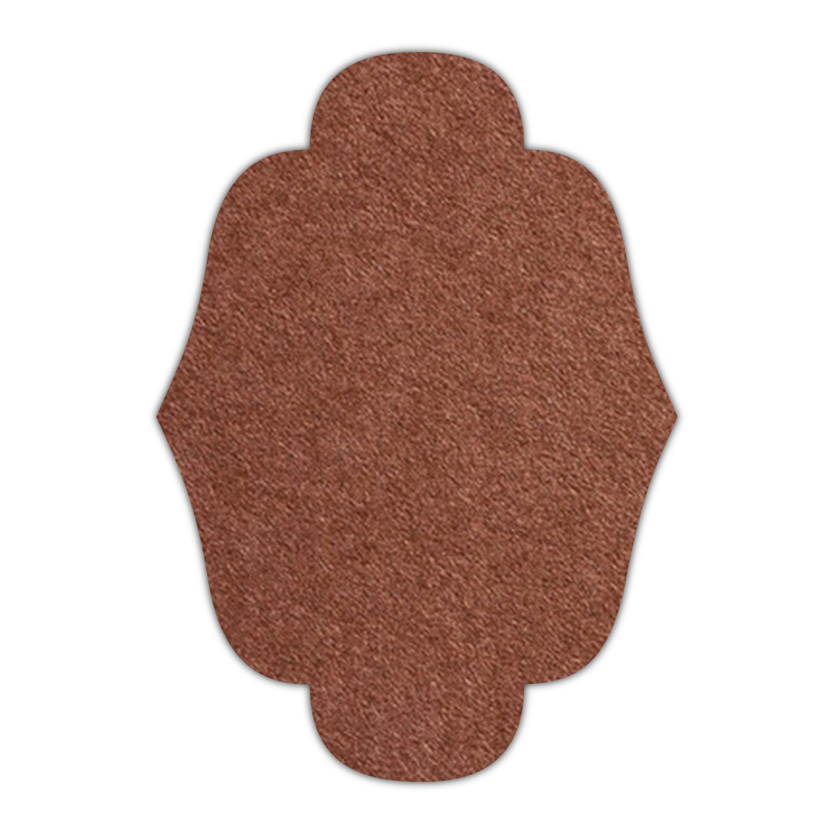 CMYK Print on Sepia Cardstock | Shape P34 | 3" x 4"