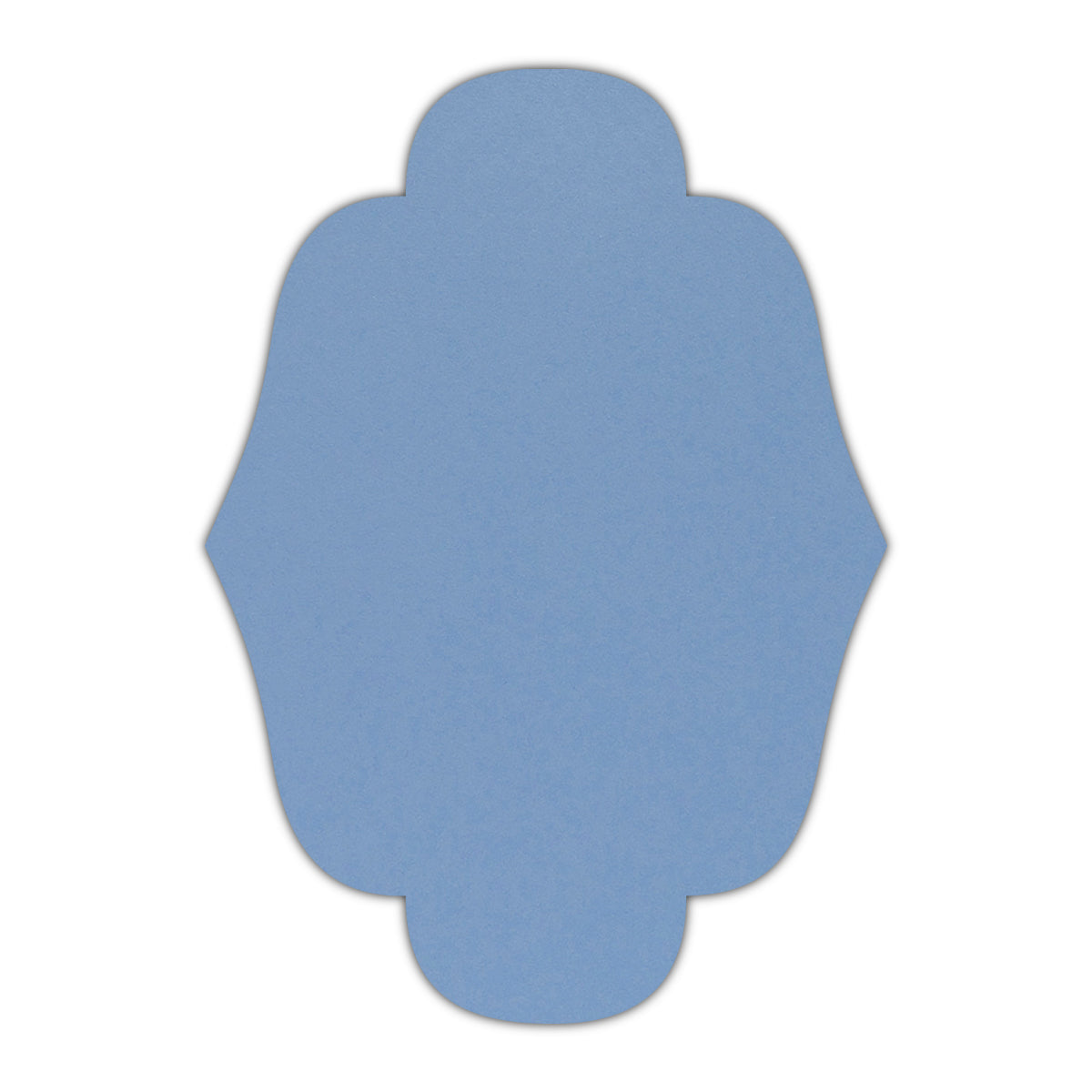 CMYK Print on Shimmer Vista Cardstock | Shape P34 | 2" x 3.5"