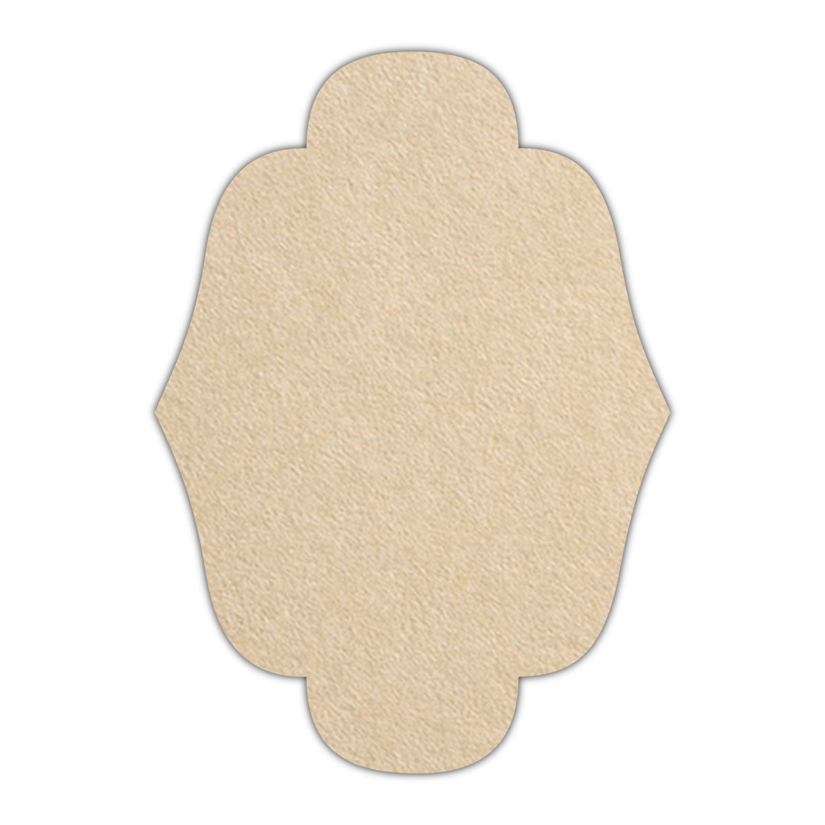 CMYK Print on Wheat Cardstock | Shape P34 | 3" x 5"