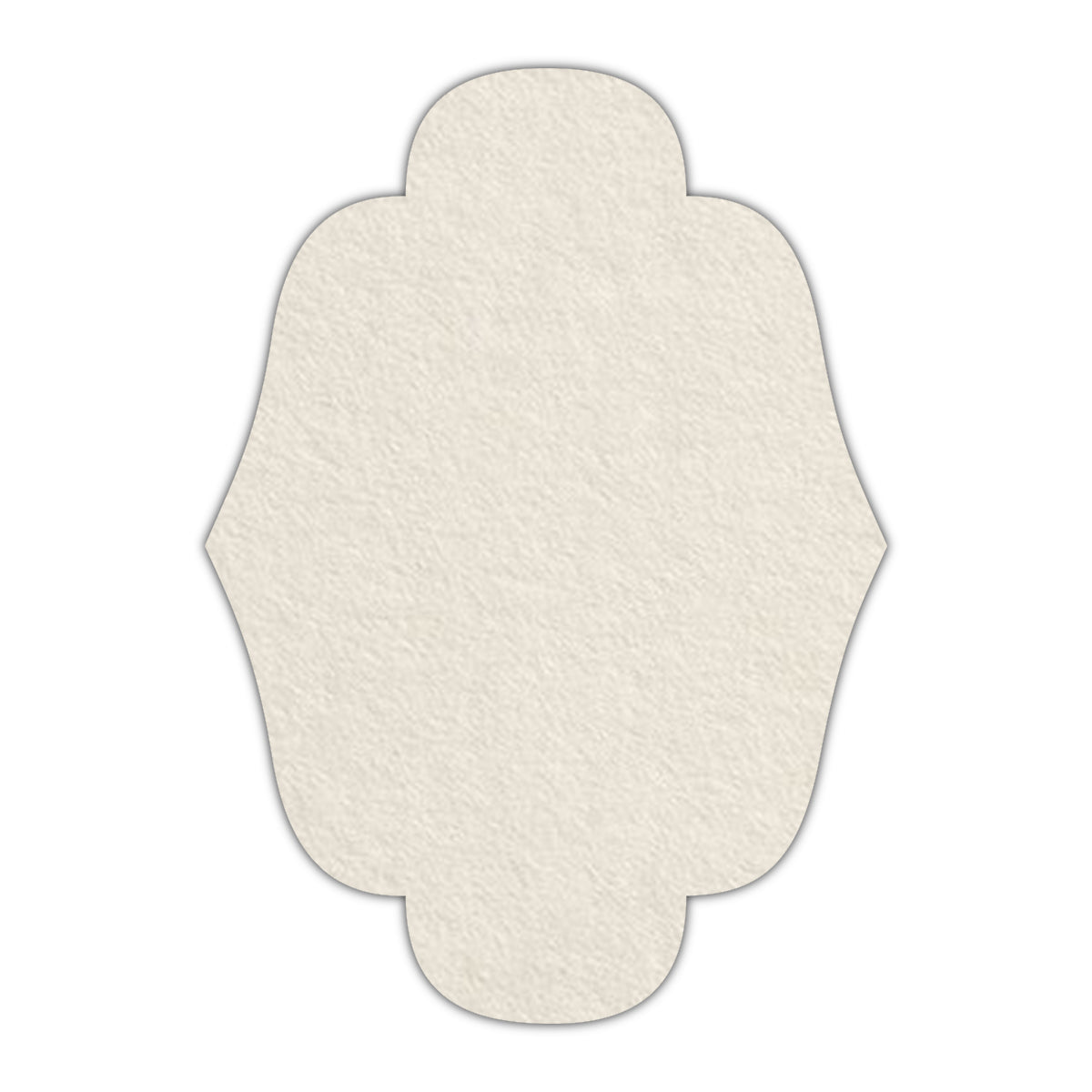 CMYK Print on *Signature Cream Cardstock | Shape P34 | 2" x 3.5"