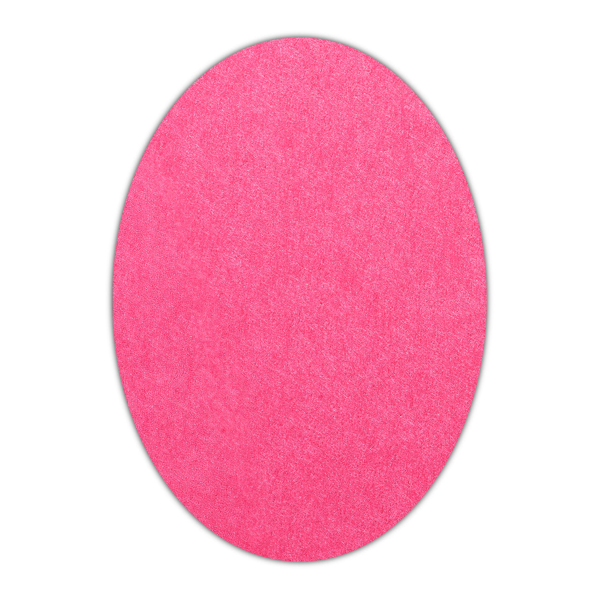 CMYK Print on Hot Pink Cardstock | Shape P35 | 2" x 3.5"