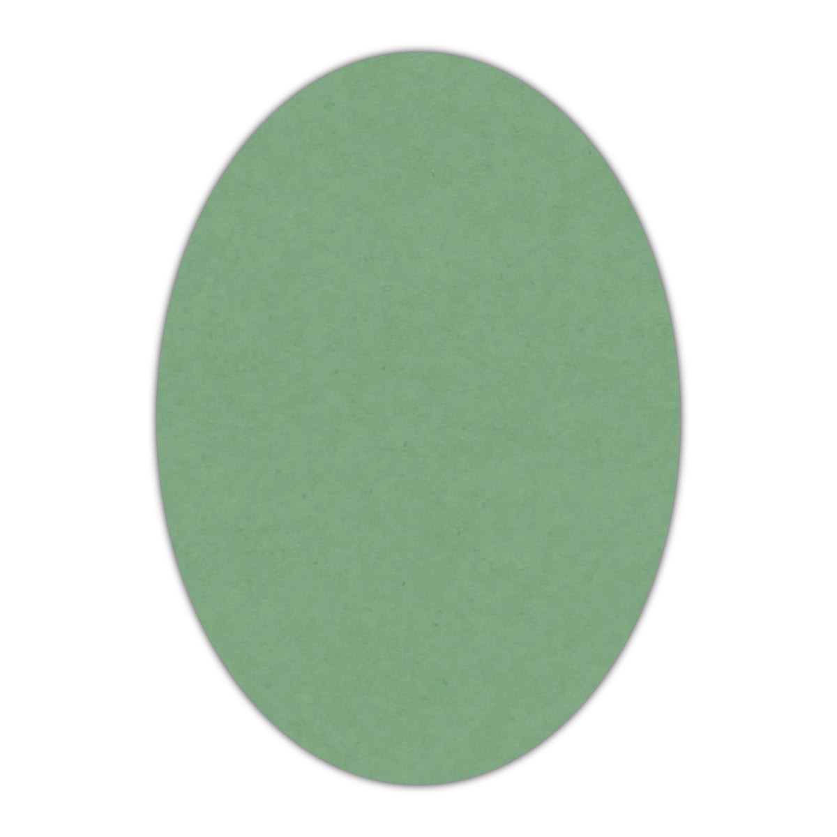CMYK Print on Matcha Tea Cardstock | Shape P35 | 5" x 8"