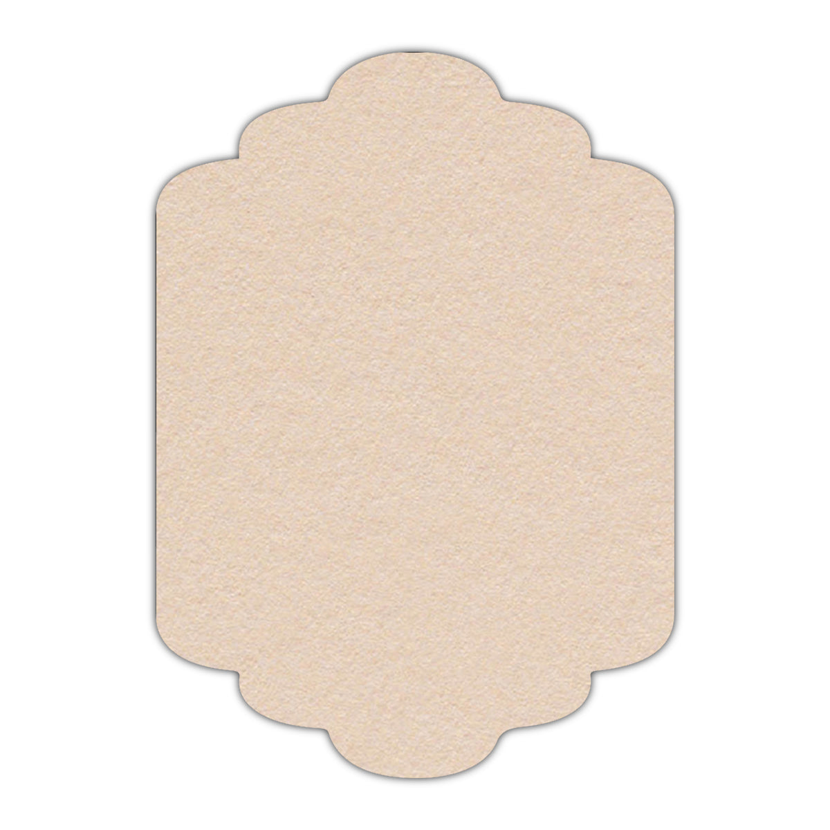 CMYK Print on Biscuit Cardstock | Shape P36 | 8" x 10"