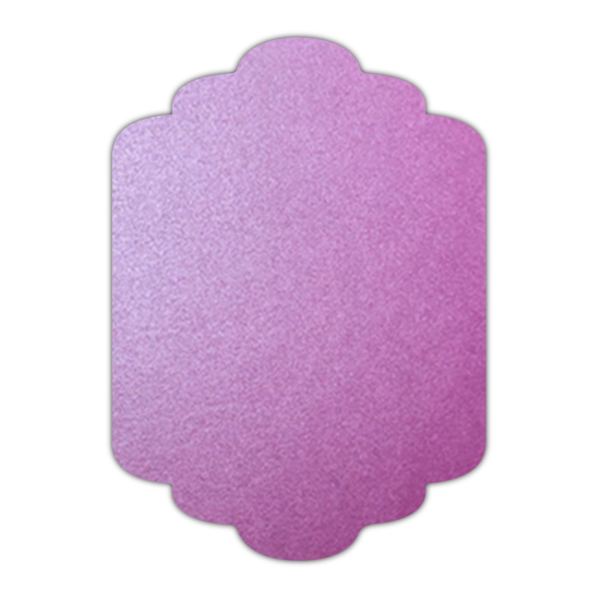 CMYK Print on Shimmer Punch Cardstock | Shape P36 | 12" x 18"