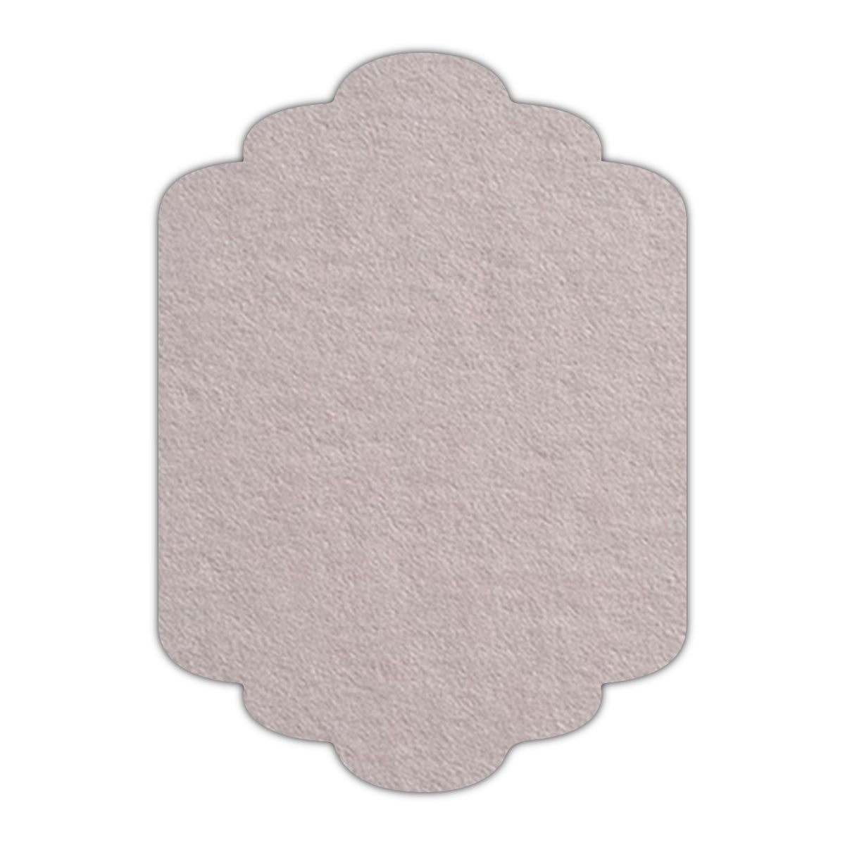 CMYK Print on Timberwolf Gray Cardstock | Shape P36 | 6" x 9"