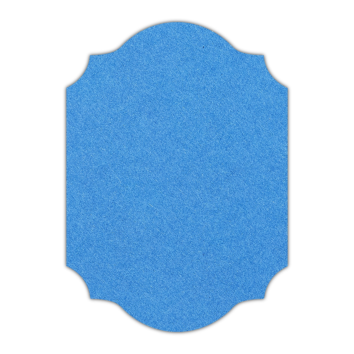 CMYK Print on Adriatic Cardstock | Shape P37 | 2" x 3"