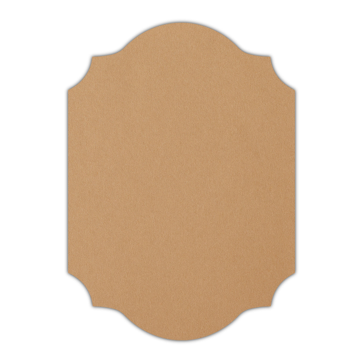 CMYK Print on Harvest Cardstock | Shape P37 | 12" x 18"