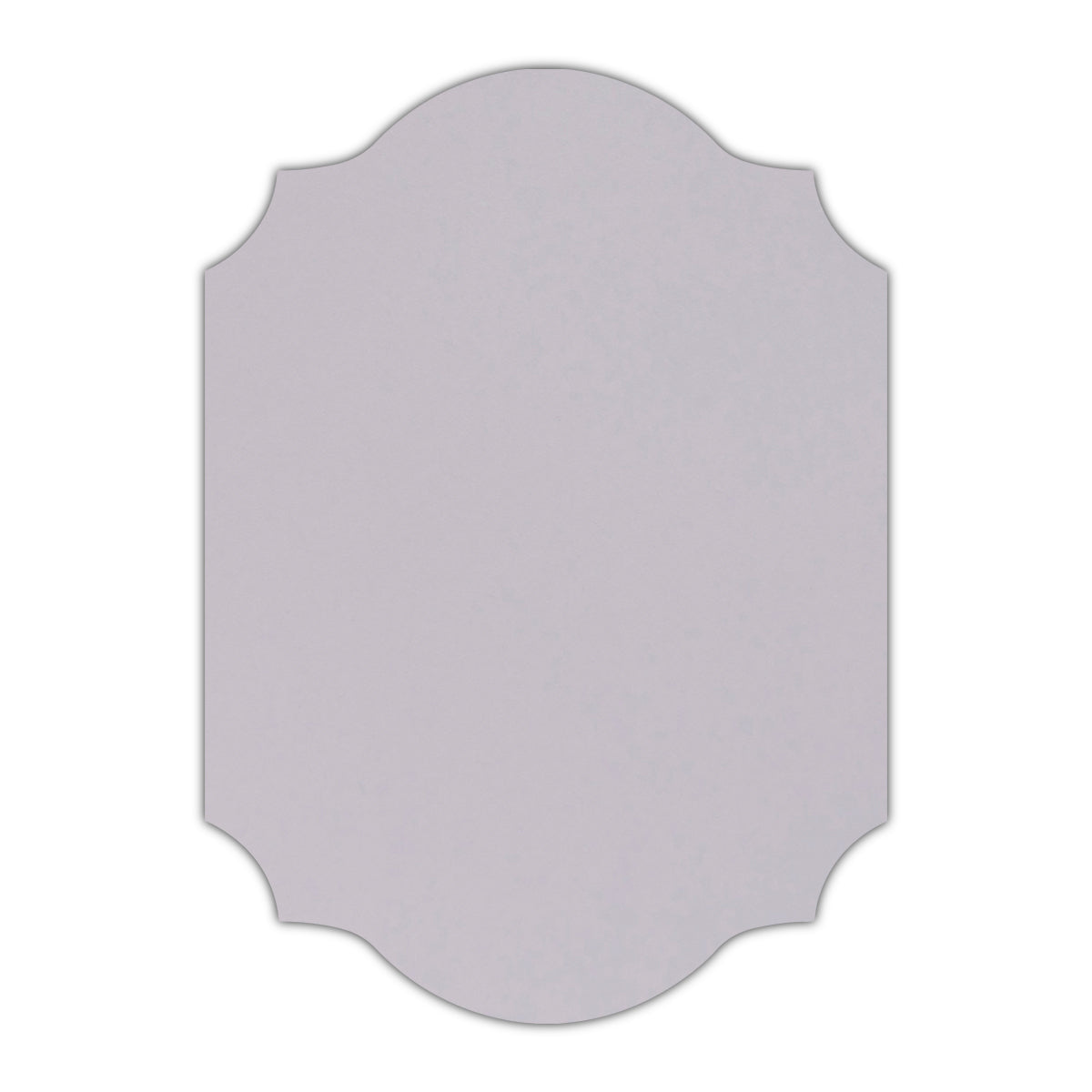 CMYK Print on Shimmer Kunzite Cardstock | Shape P37 | 12" x 18"