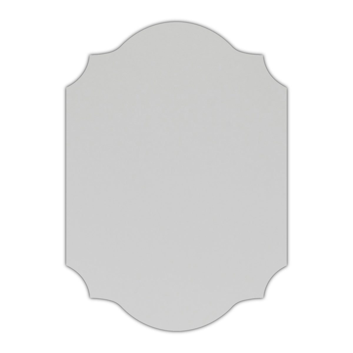 CMYK Print on Shimmer Peridot Cardstock | Shape P37 | 2" x 3"