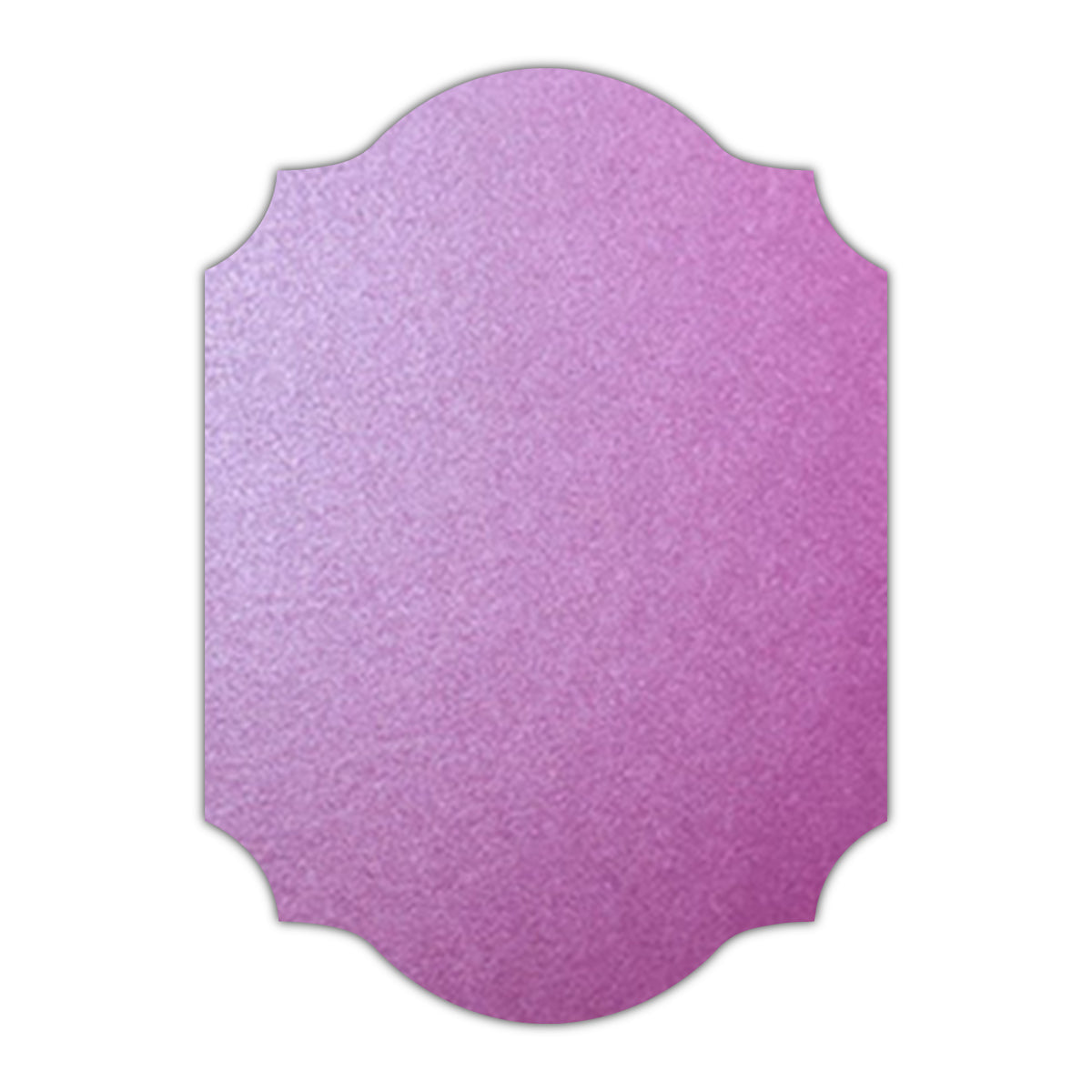 CMYK Print on Shimmer Punch Cardstock | Shape P37 | 8" x 10"