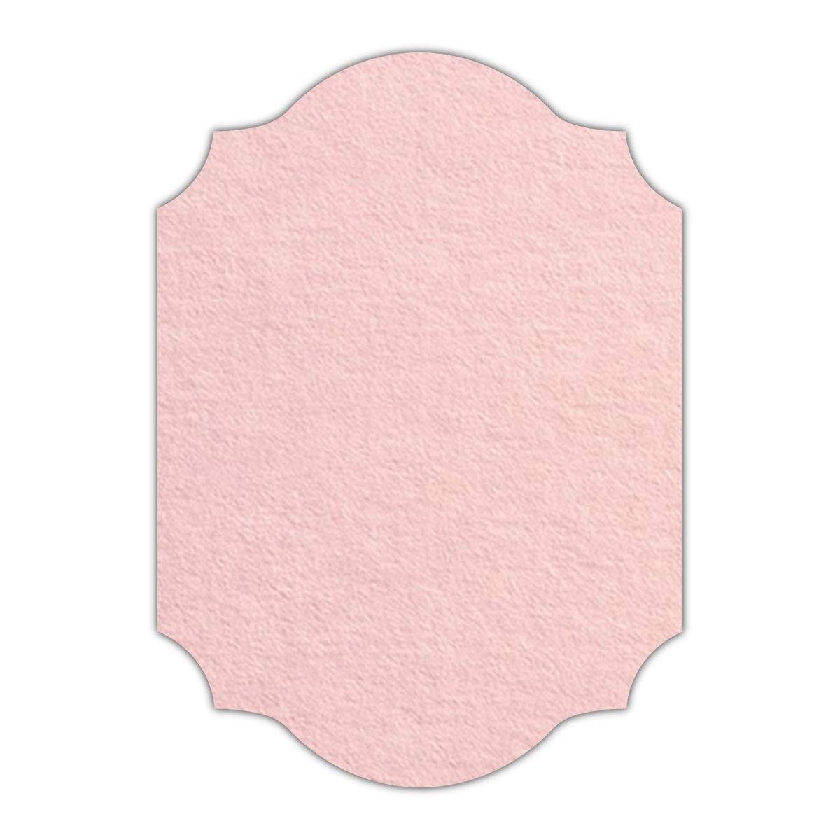 CMYK Print on Rosa Cardstock | Shape P37 | 8" x 10"