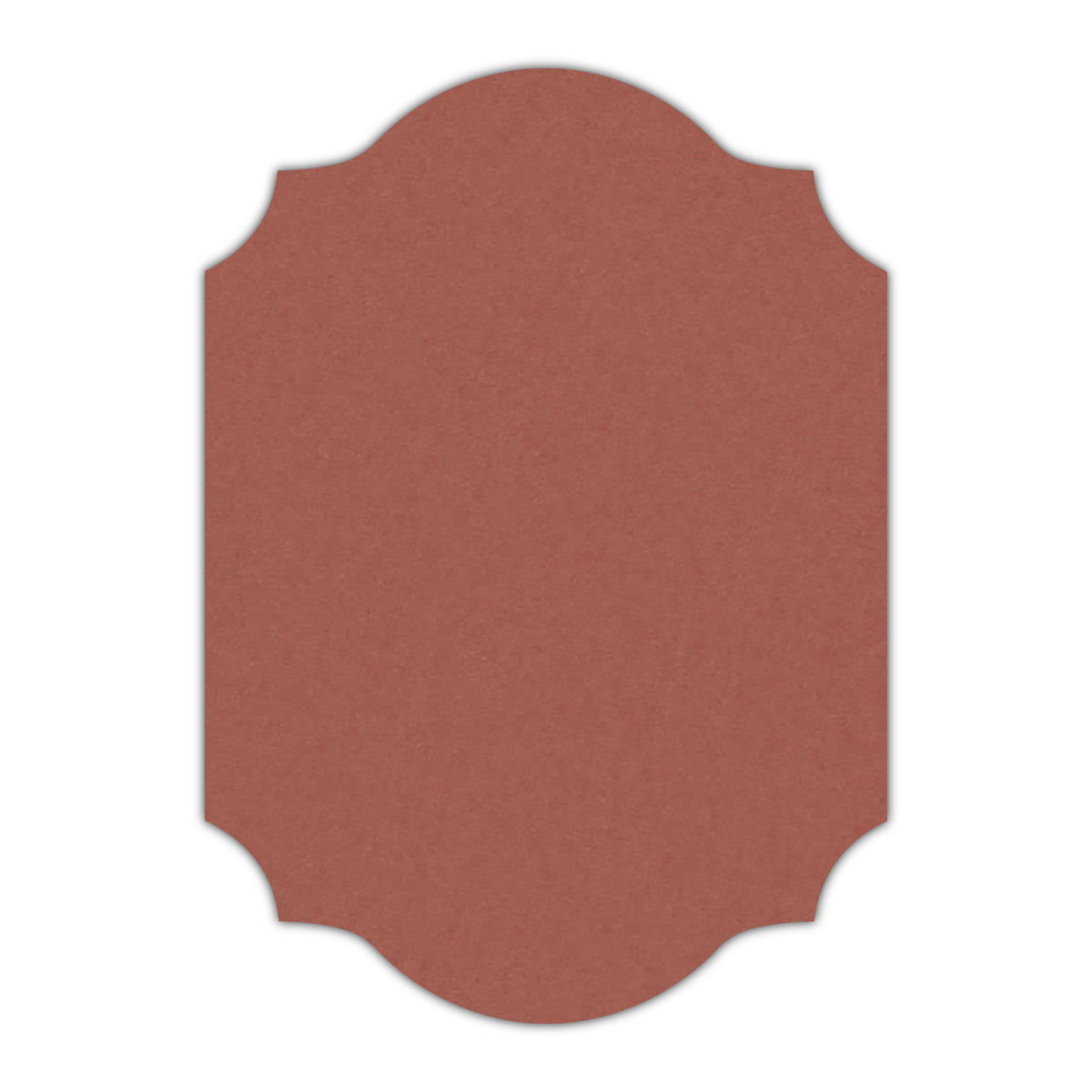 CMYK Print on Rosebud Cardstock | Shape P37 | 3.5" x 5"