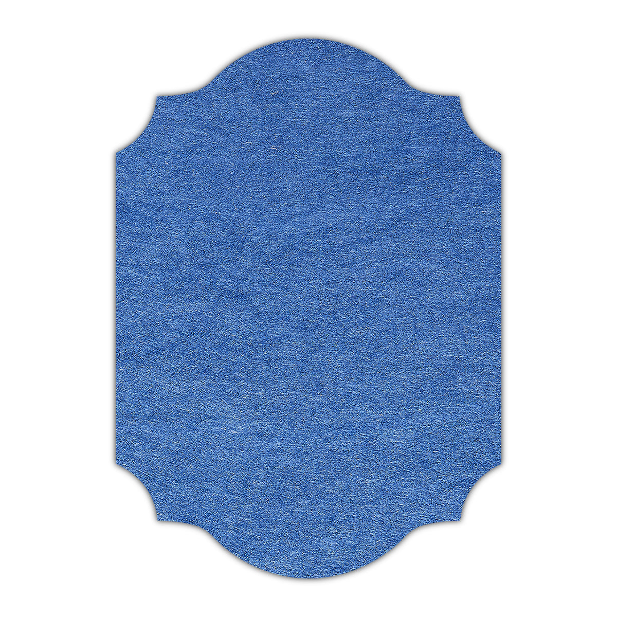 CMYK Print on Sapphire Cardstock | Shape P37 | 5.5" x 8.5"