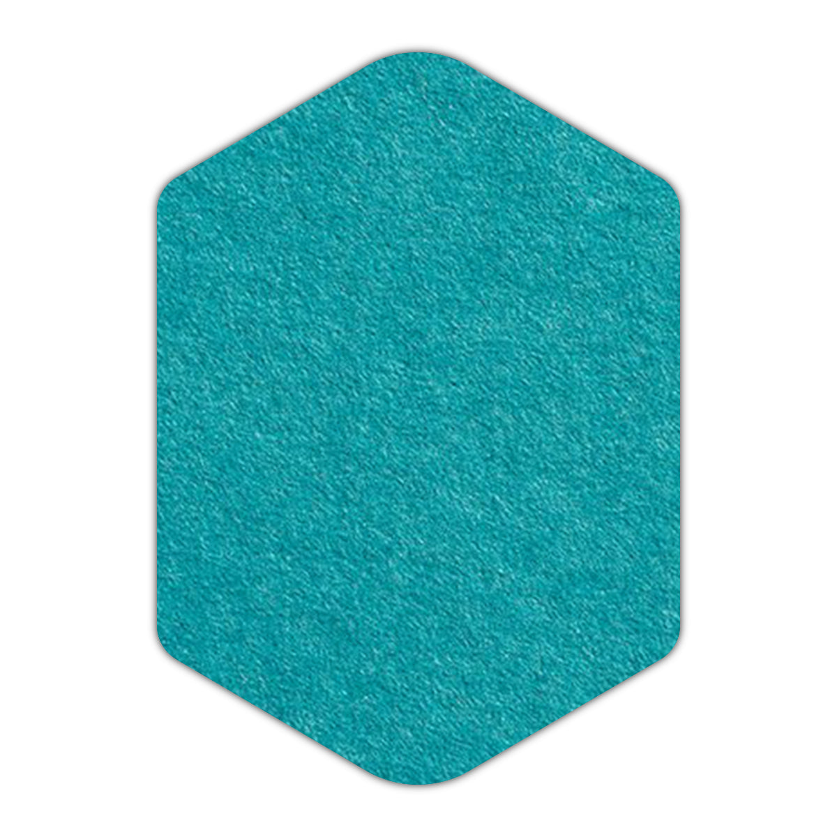 CMYK Print on Aqua Blue Cardstock | Shape P3 | 5" x 7"