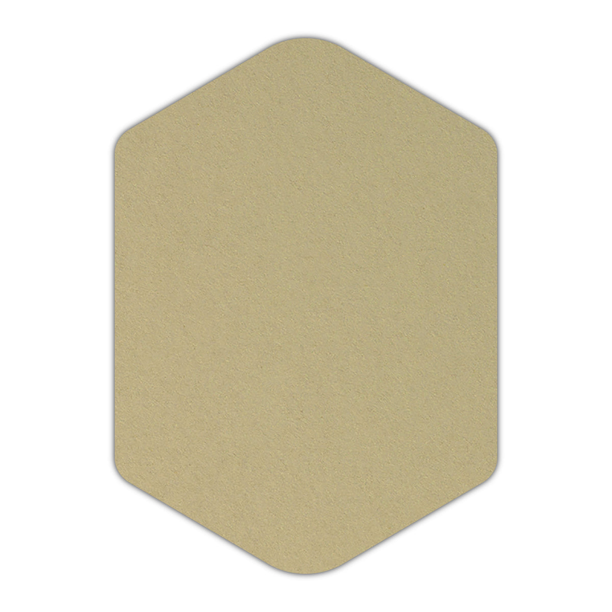 CMYK Print on Shimmer Champagne Cardstock | Shape P3 | 5" x 8"