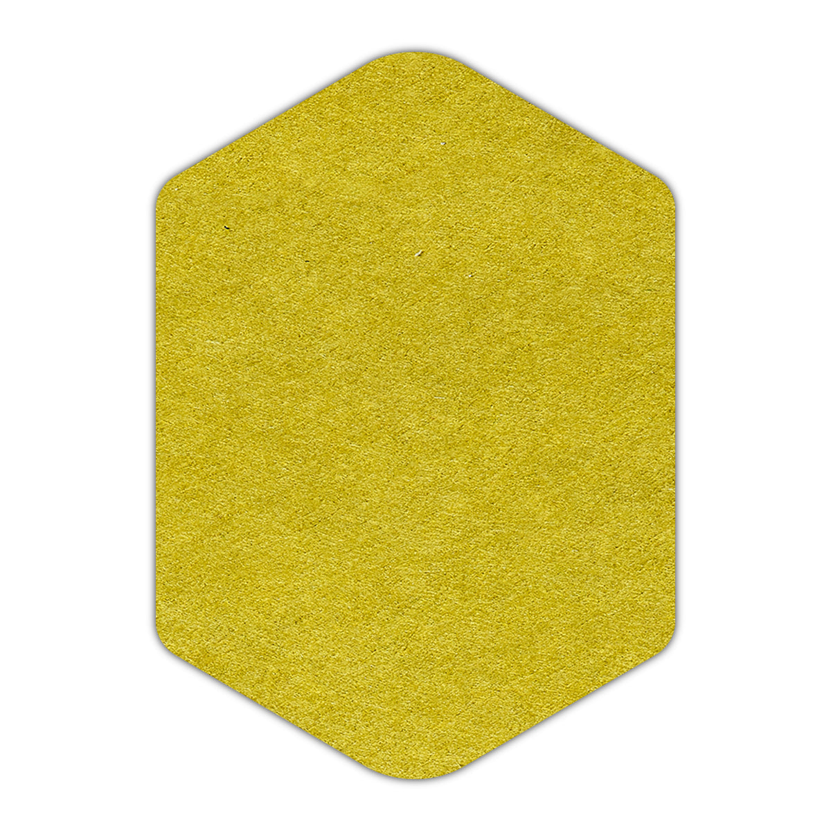 CMYK Print on Chartreuse Cardstock | Shape P3 | 2" x 3.5"