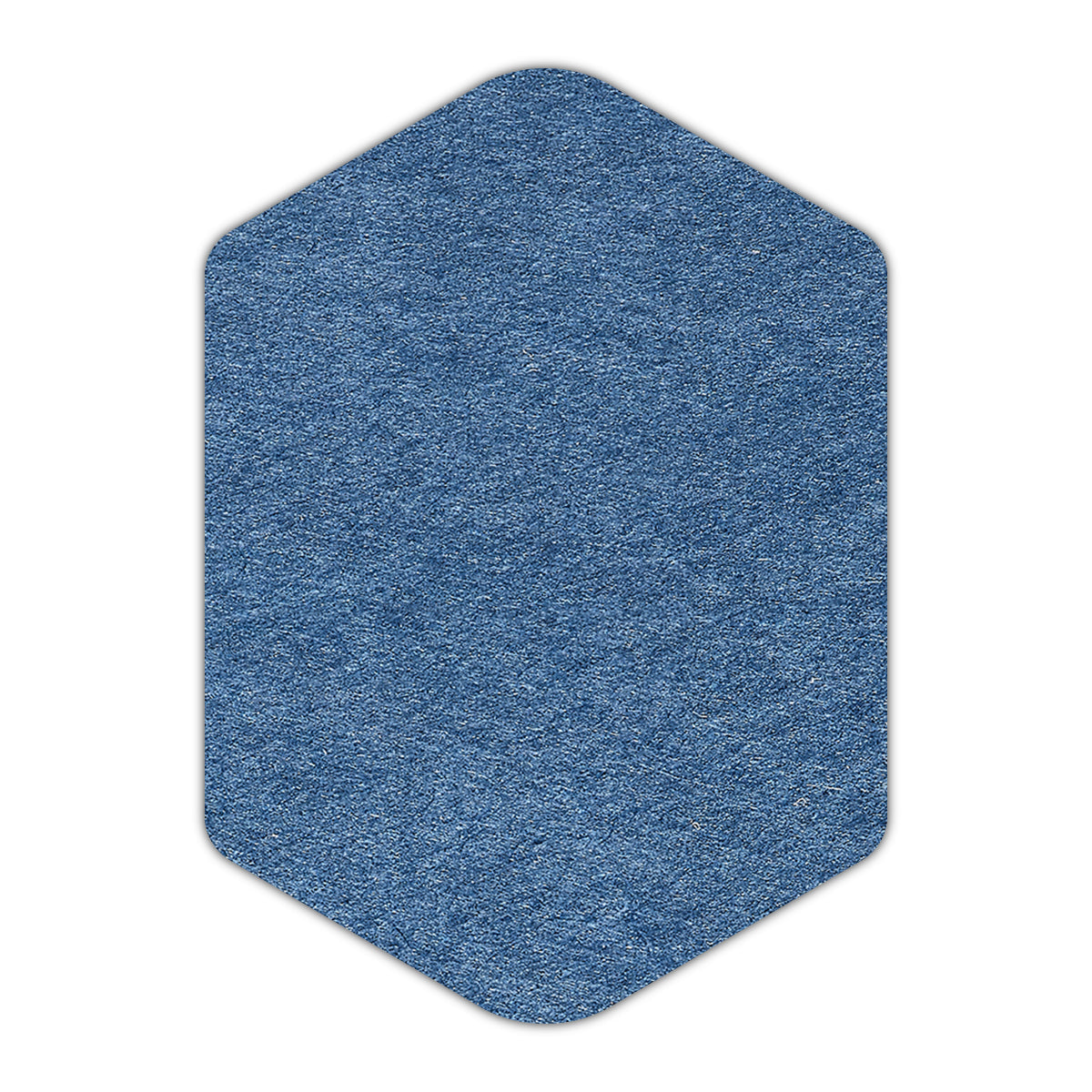 CMYK Print on Cobalt Cardstock | Shape P3 | 2" x 3"