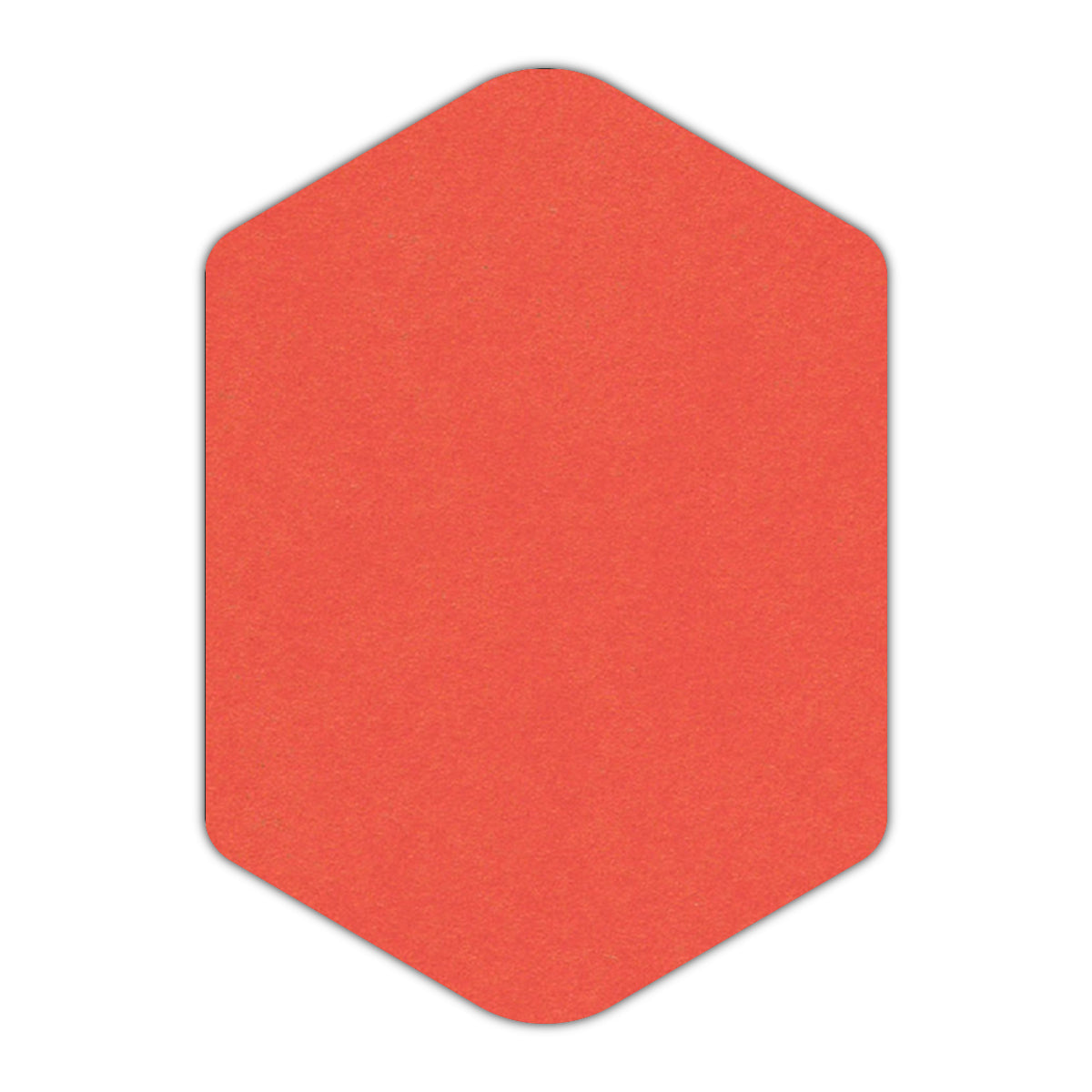 CMYK Print on Coral Cardstock | Shape P3 | 8.5" x 11"
