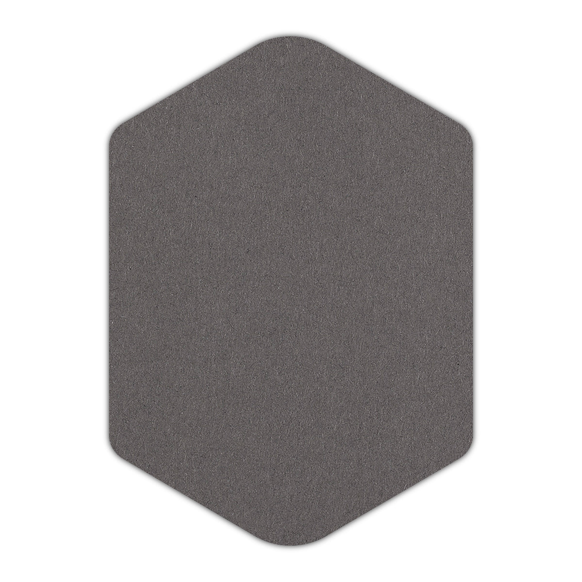 CMYK Print on Dark Grey Cardstock | Shape P3 | 2" x 3"