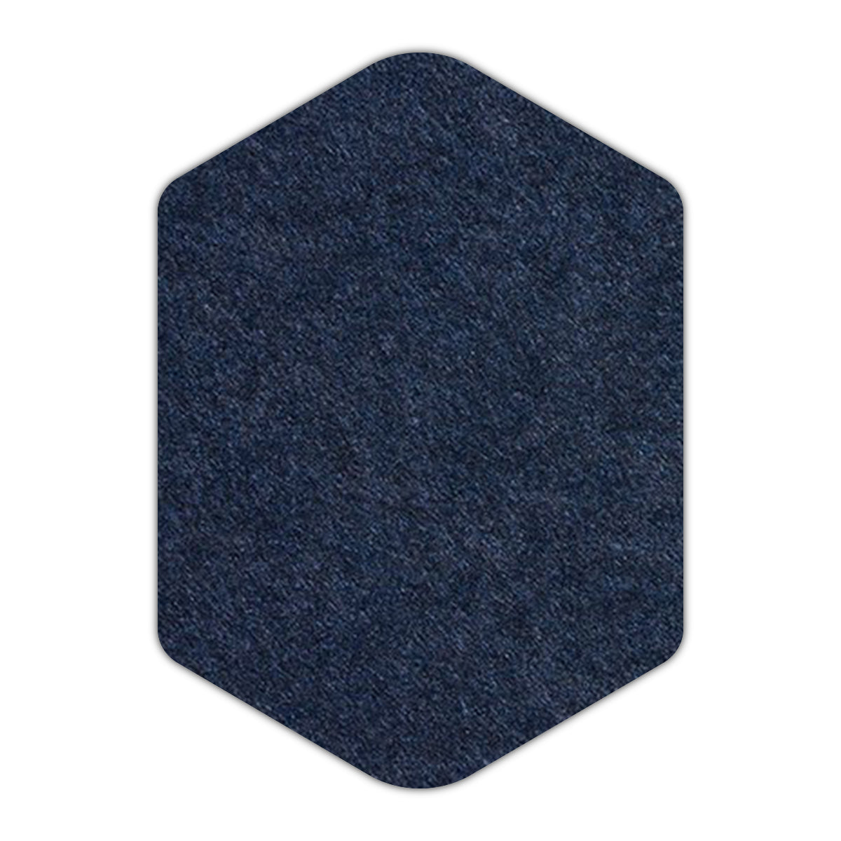 CMYK Print on Dark Navy Blue Cardstock | Shape P3 | 2" x 3.5"