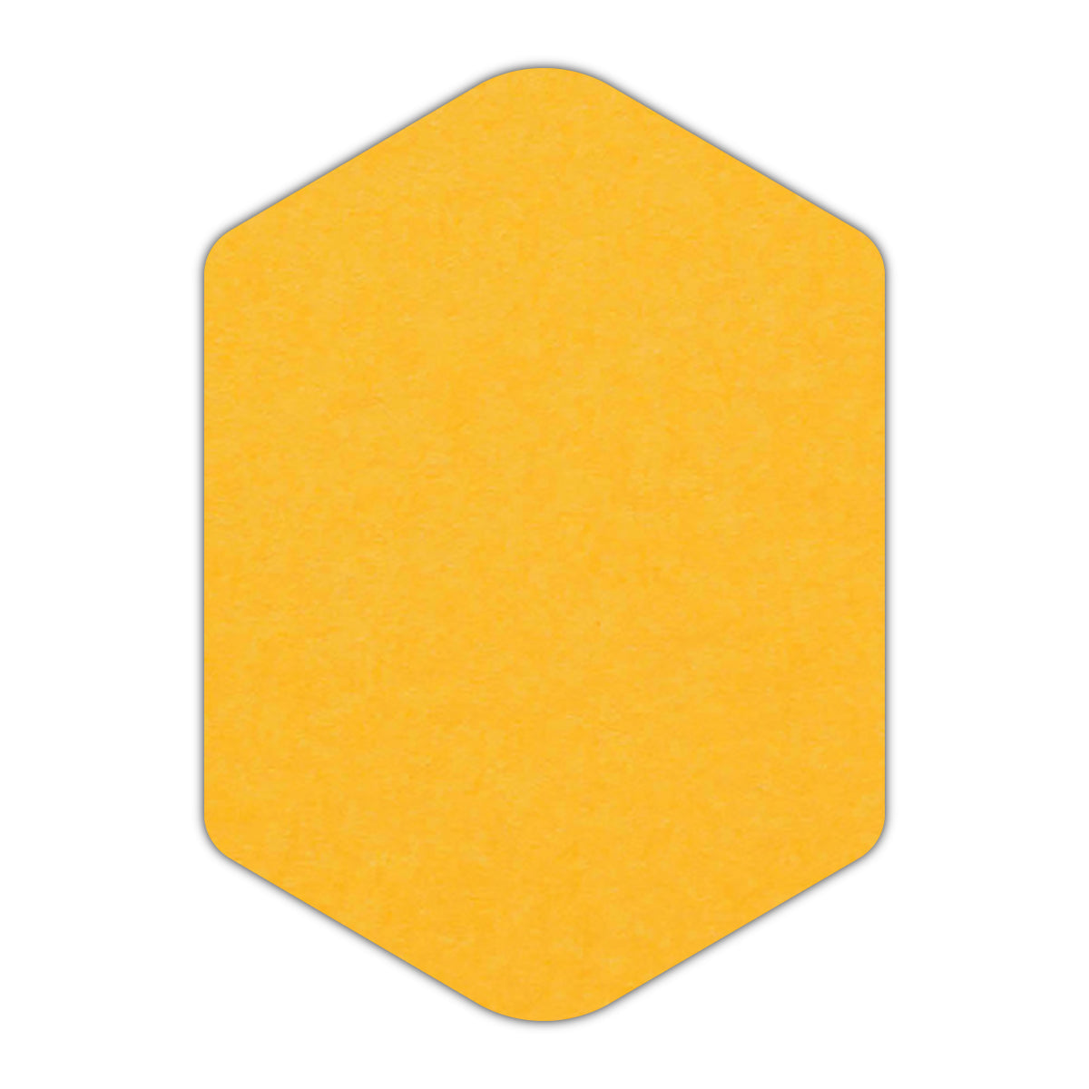 CMYK Print on Indian Yellow Cardstock | Shape P3 | 4.25" x 5.5"