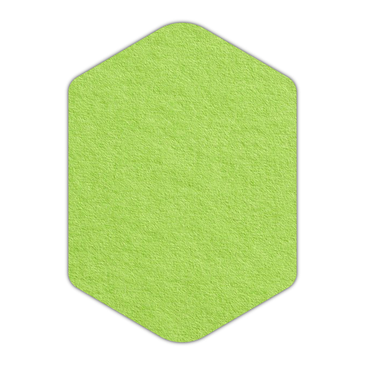 CMYK Print on Leaf Green Cardstock | Shape P3 | 5" x 8"